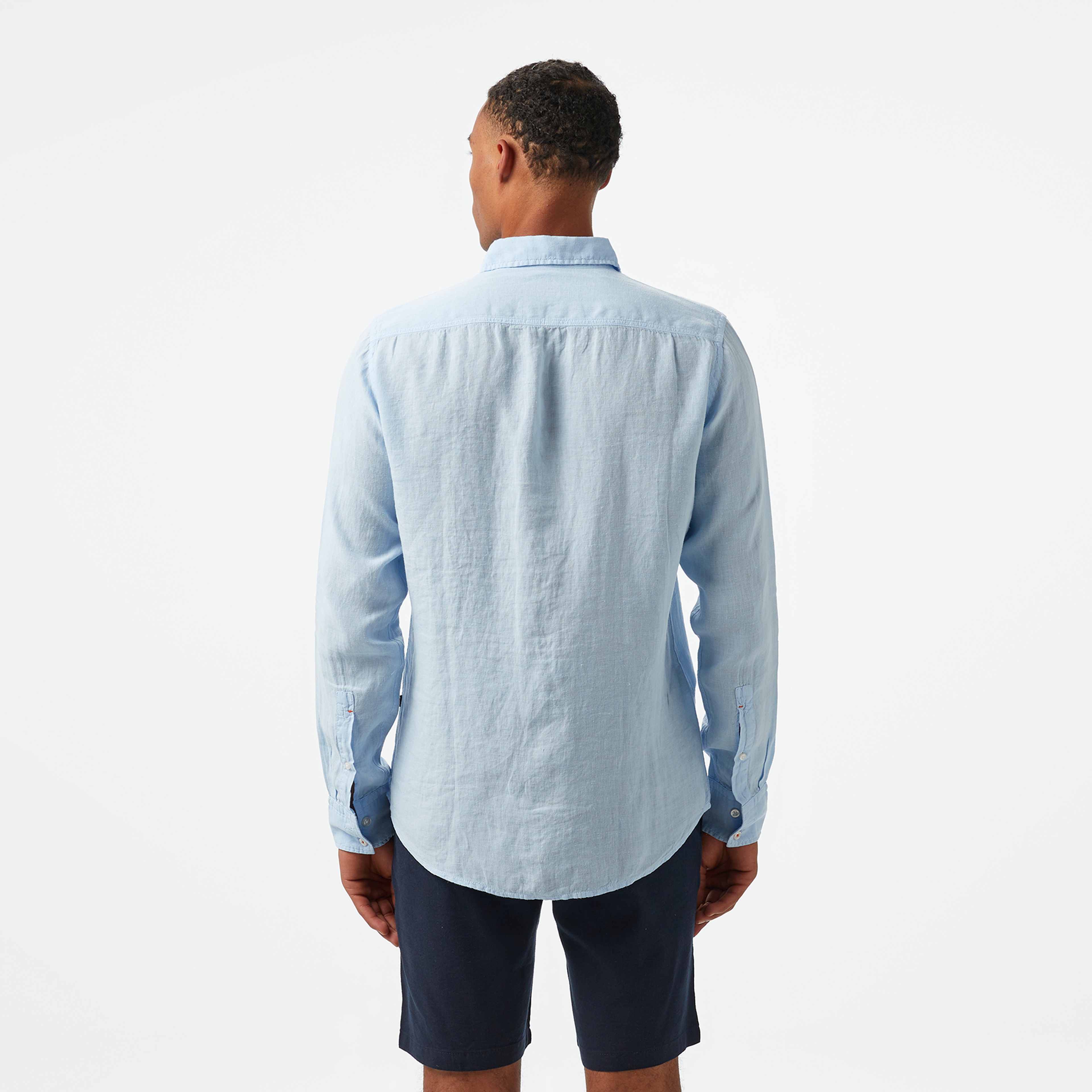 BOSS Relegant 6 Erkek Mavi Gömlek