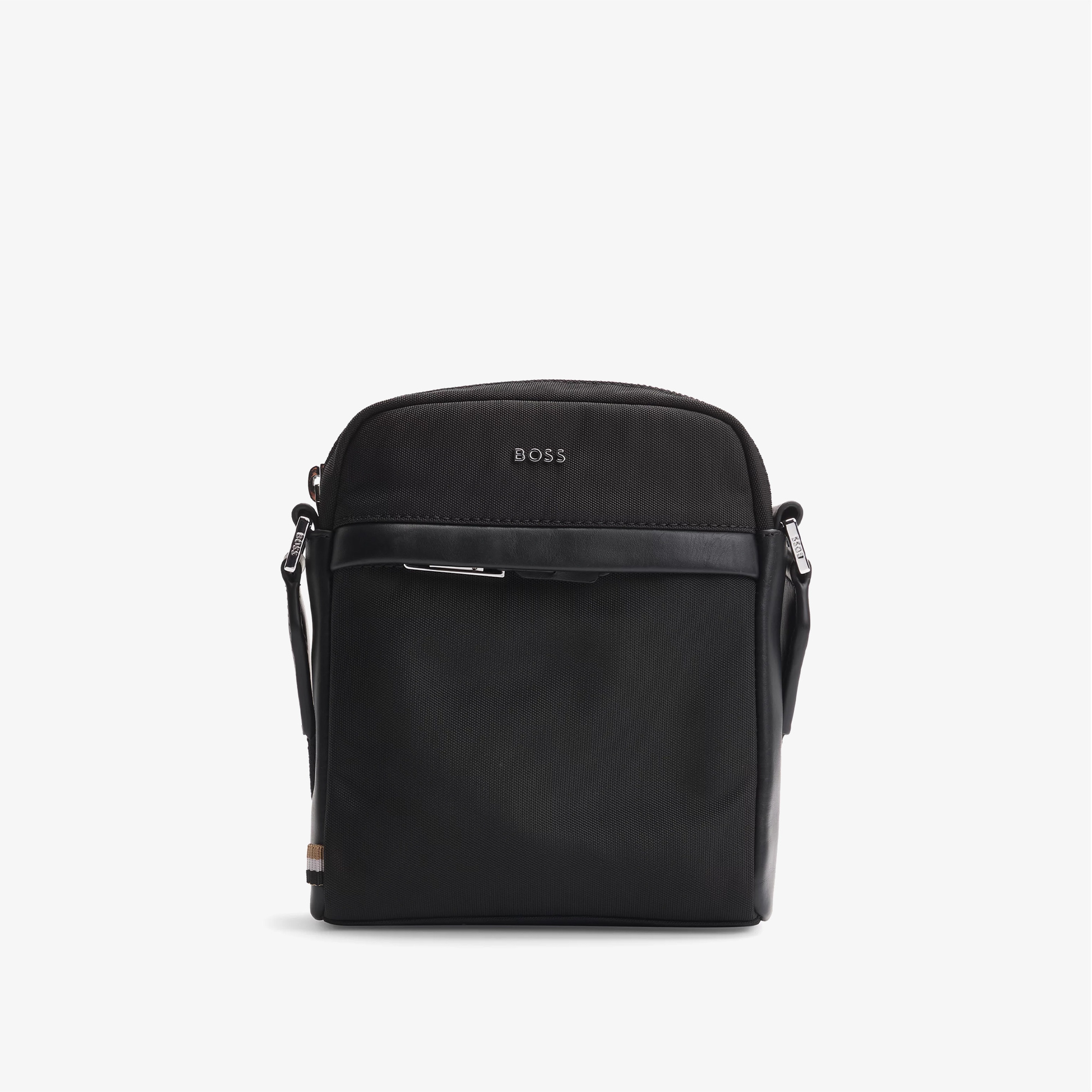 Boss Highway Ns Zip Erkek Siyah Çapraz Çanta