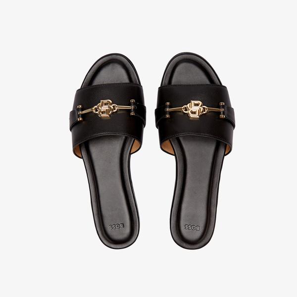 Boss Emberlyn Slid10 Kadın Siyah Terlik