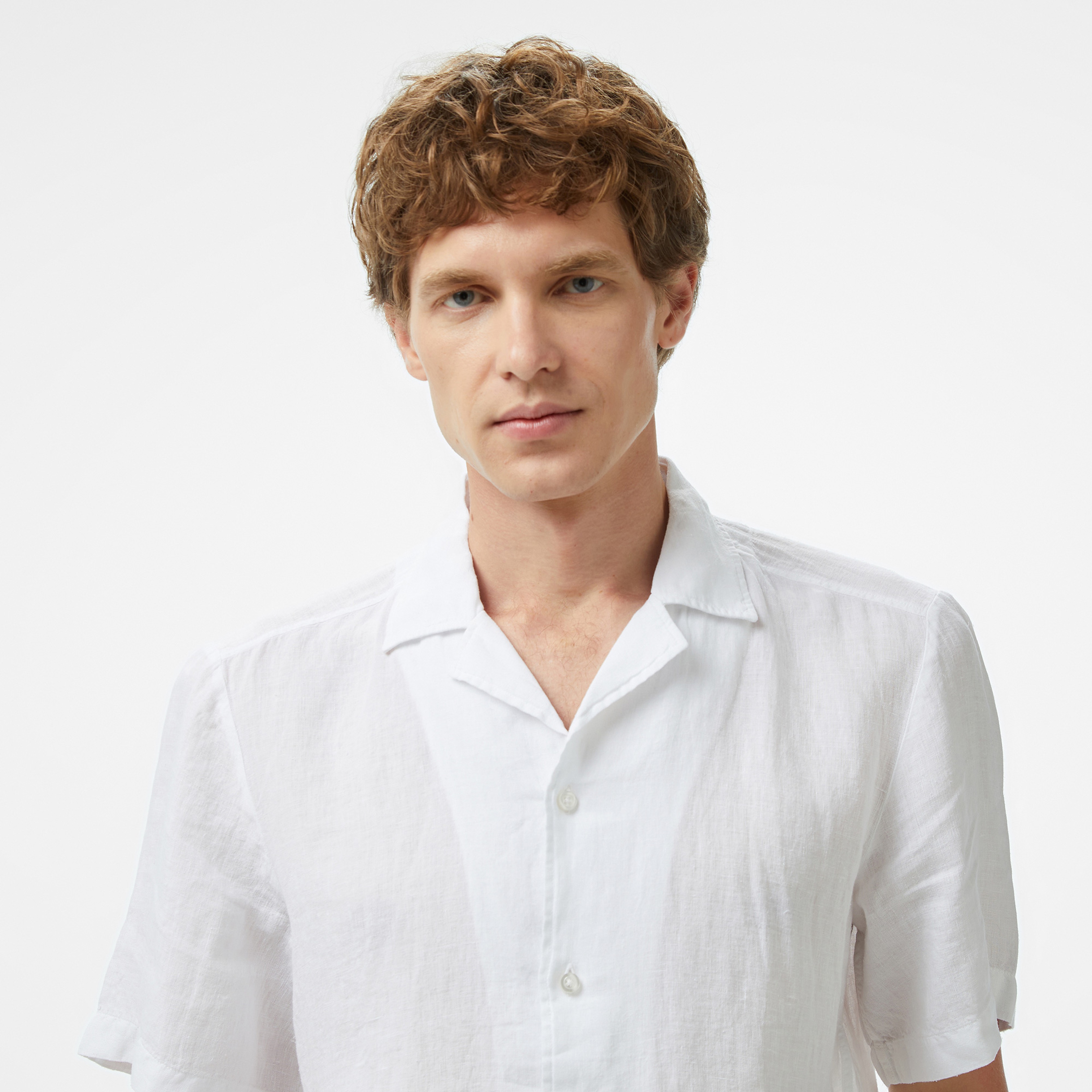 BOSS Rayer Erkek Beyaz Gömlek