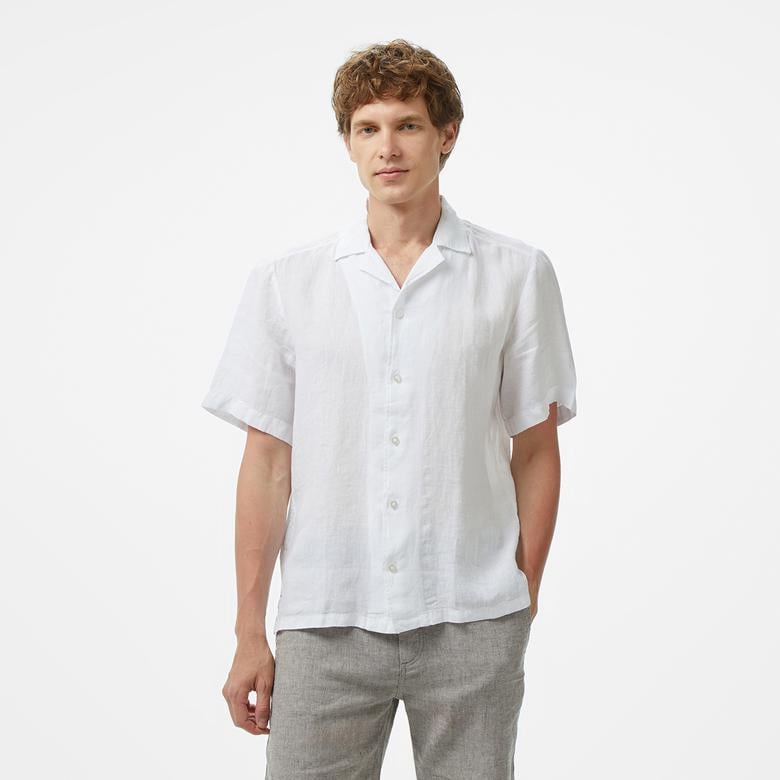 BOSS Rayer Erkek Beyaz Gömlek