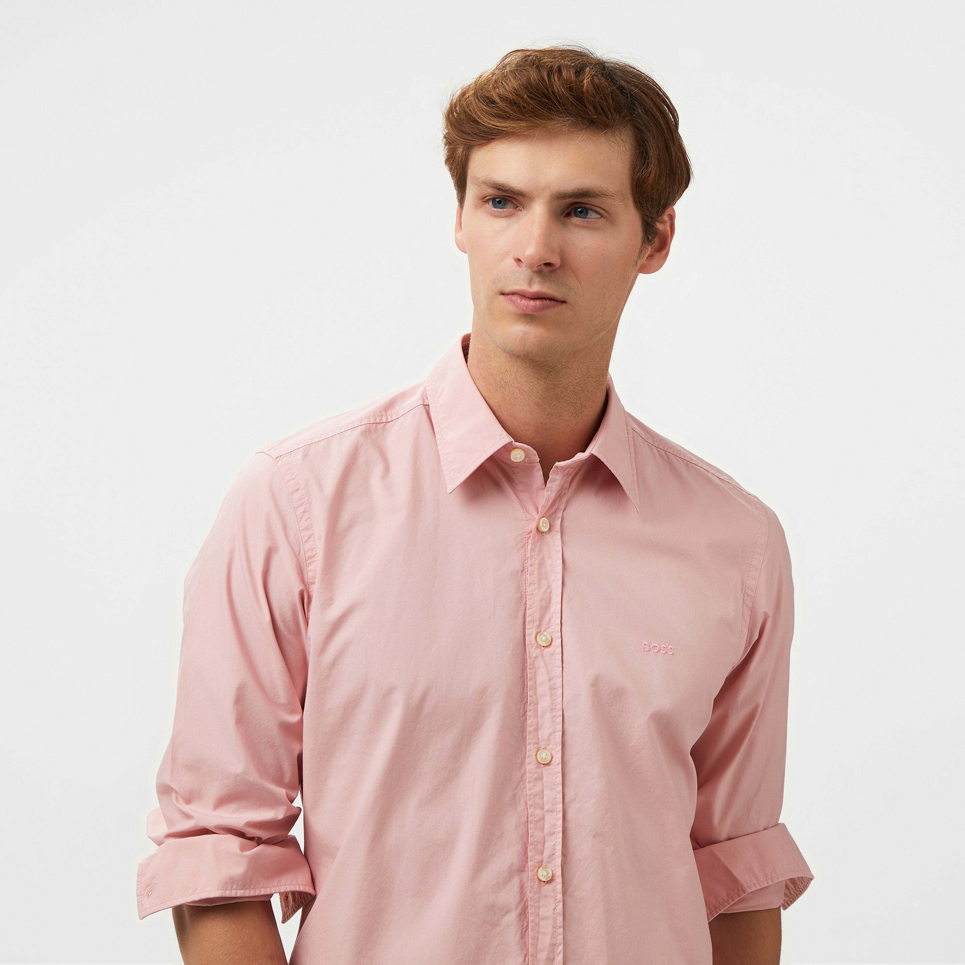 Boss Relegant 6 M Erkek Pembe Gömlek