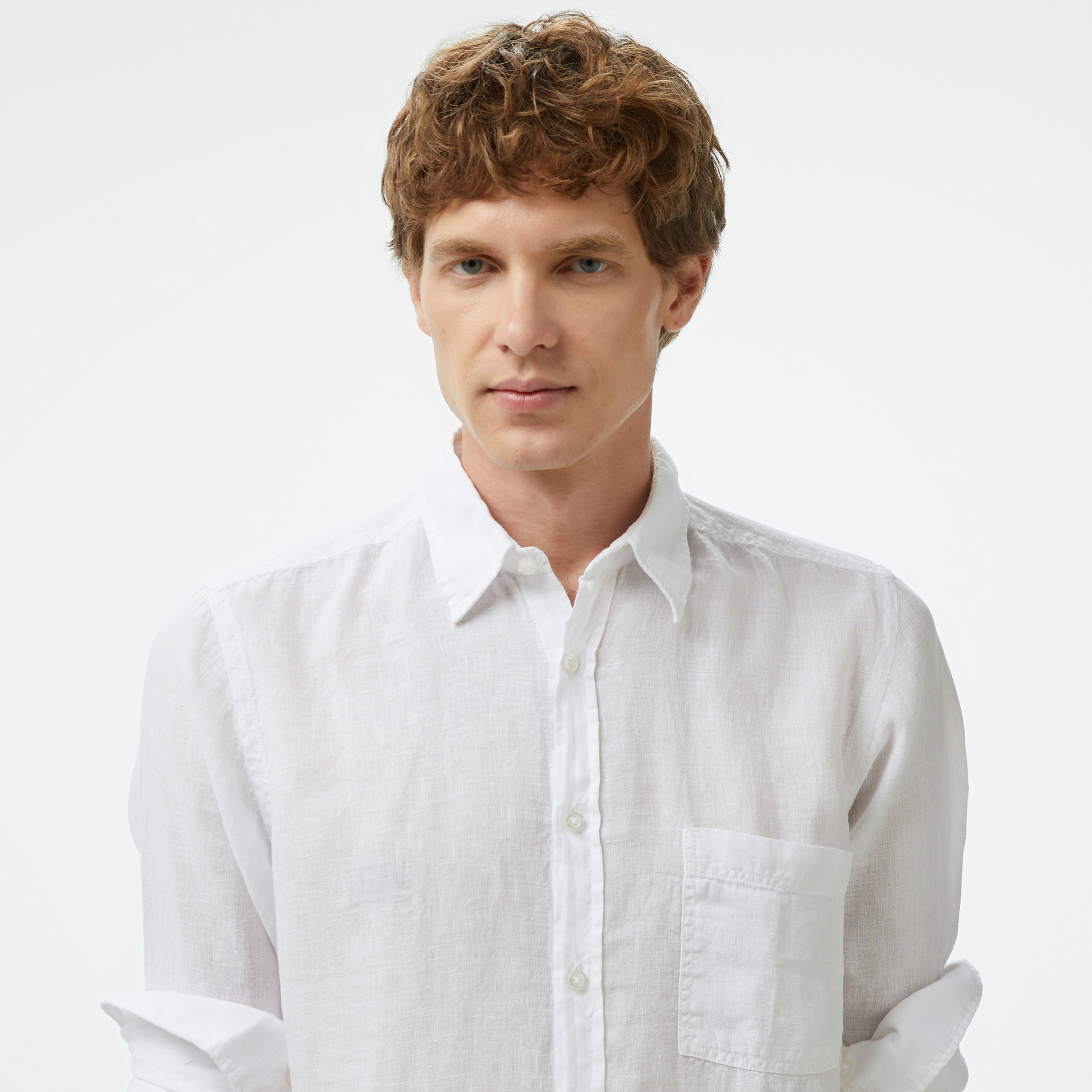 BOSS Relegant 6 Erkek Beyaz Gömlek