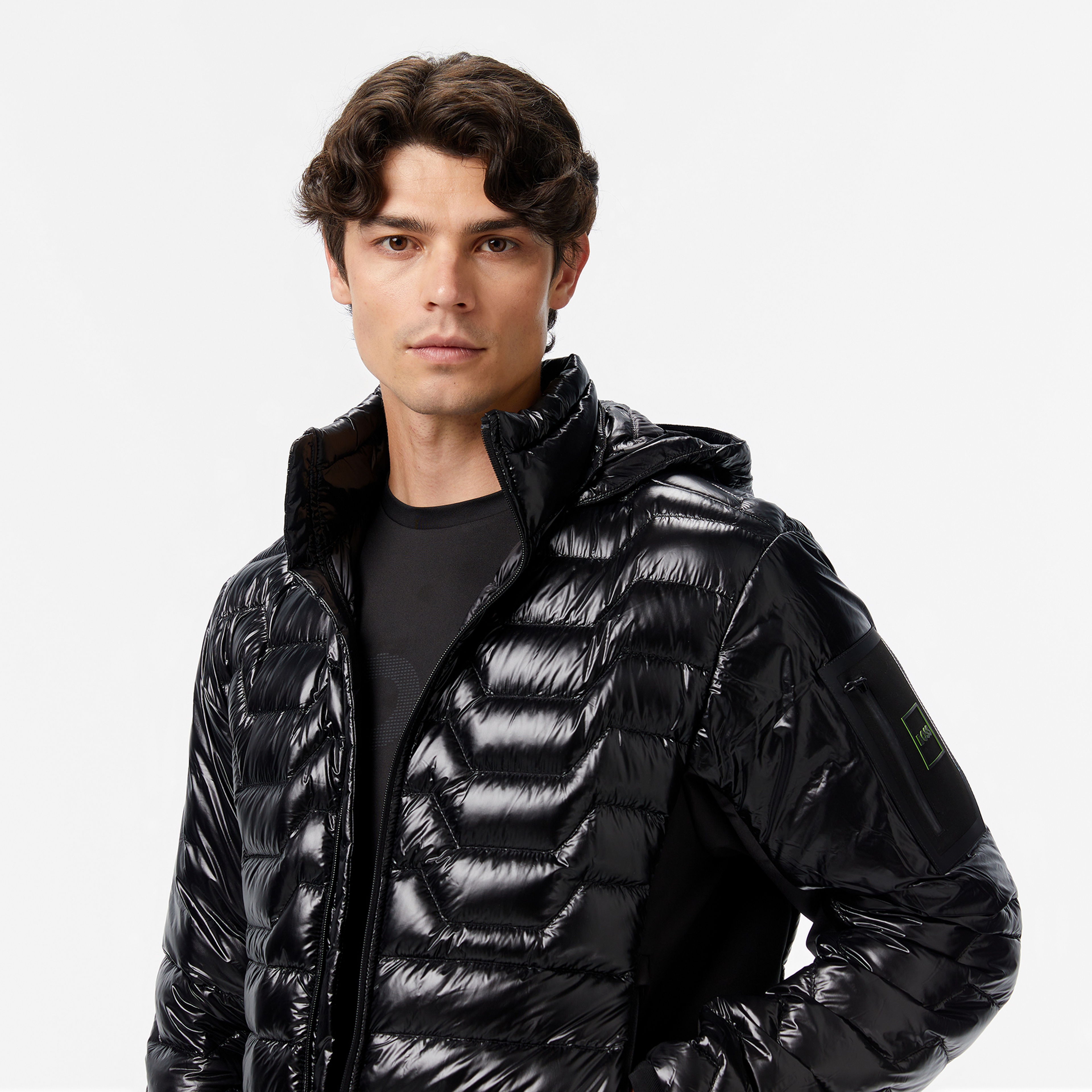 Boss Erkek Siyah Mont