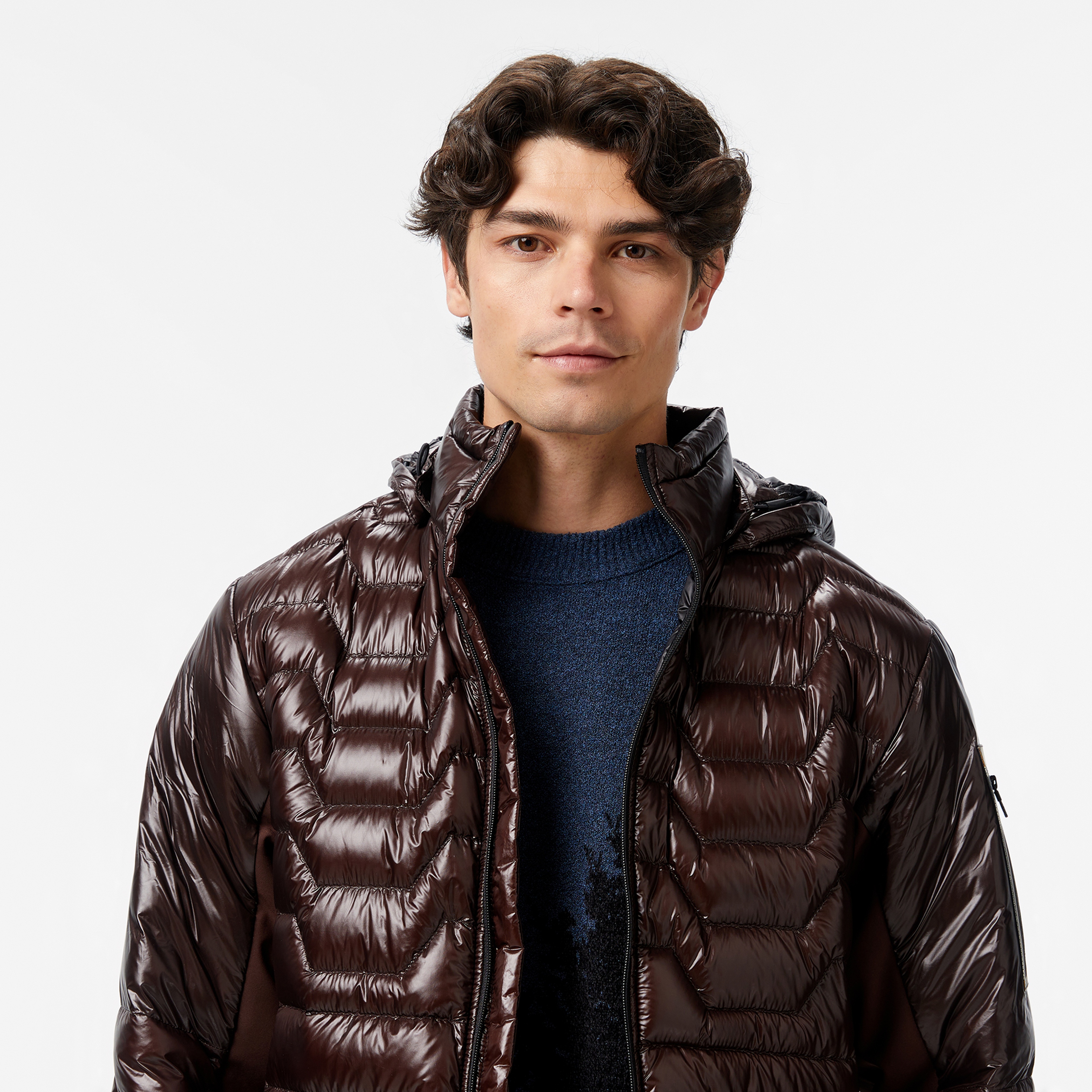 Boss Erkek Kahverengi Mont