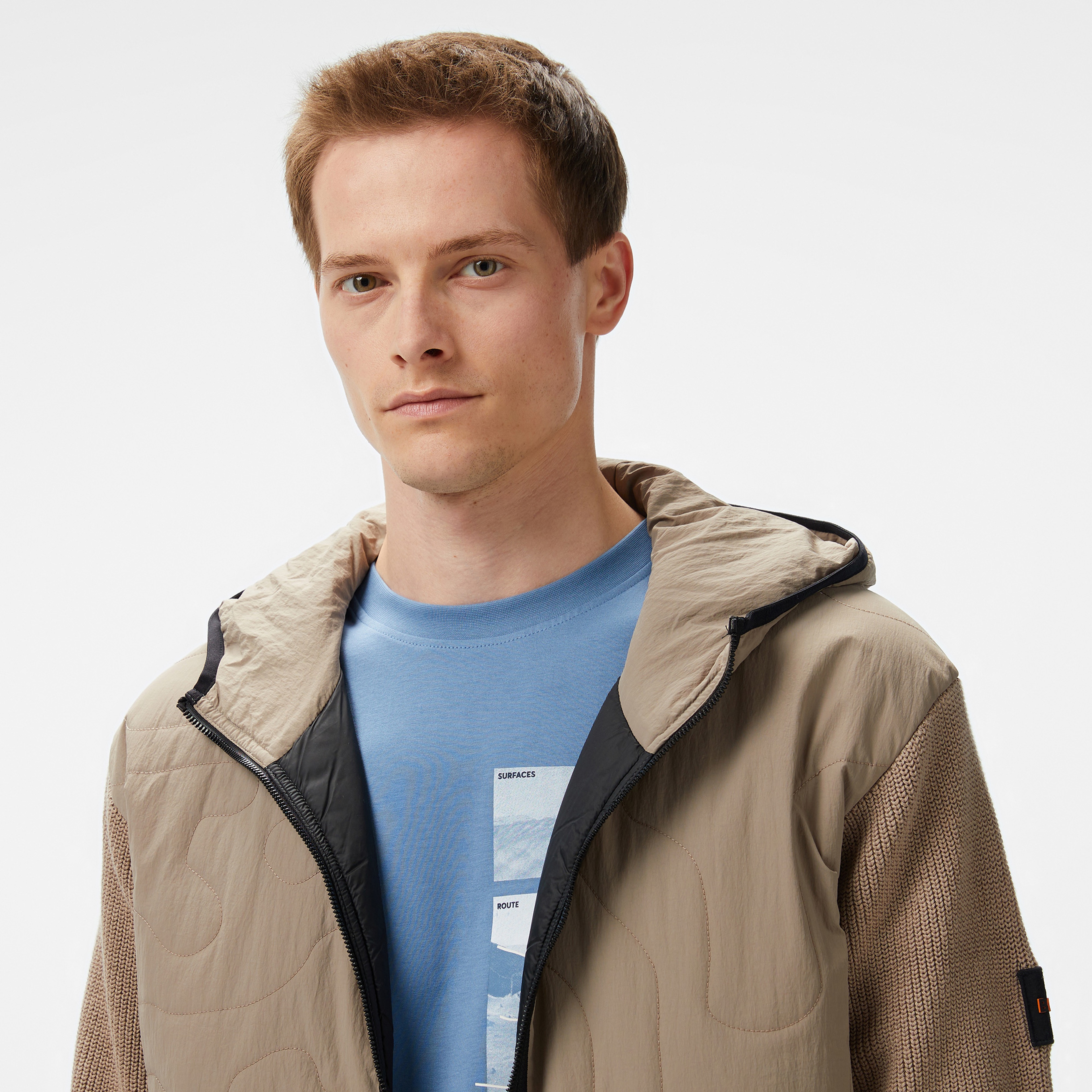 Boss Erkek Kahverengi Mont