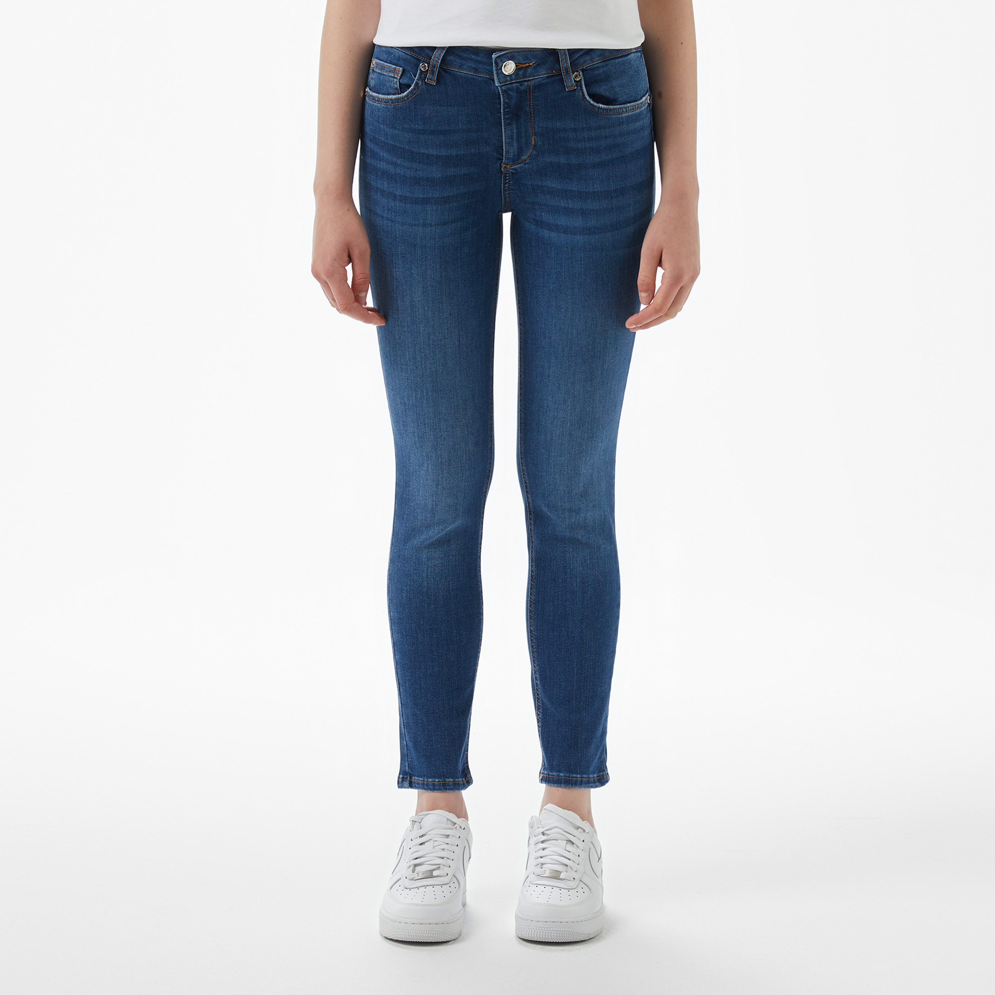 Liu Jo Kadın Mavi Pantolon