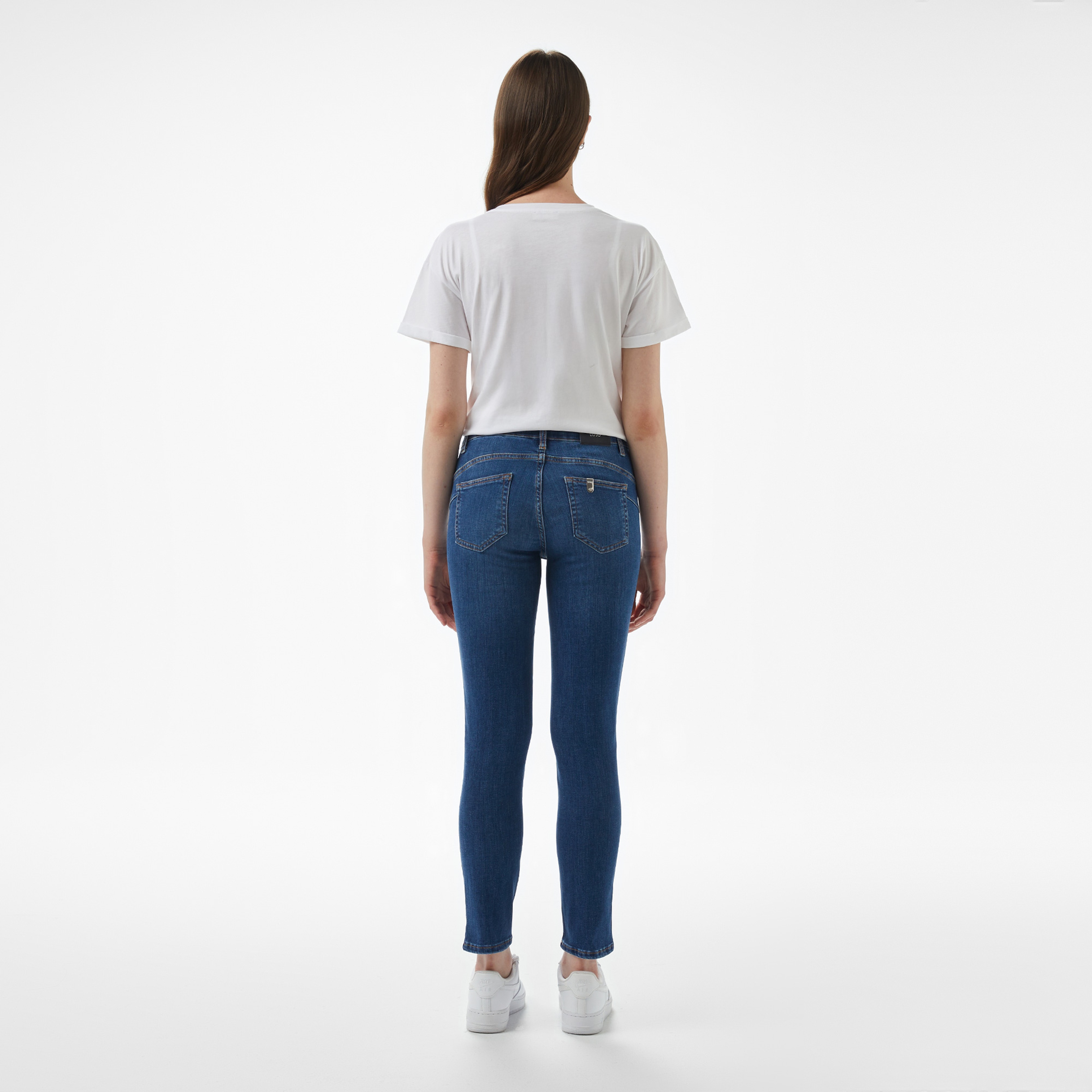 Liu Jo Kadın Mavi Pantolon