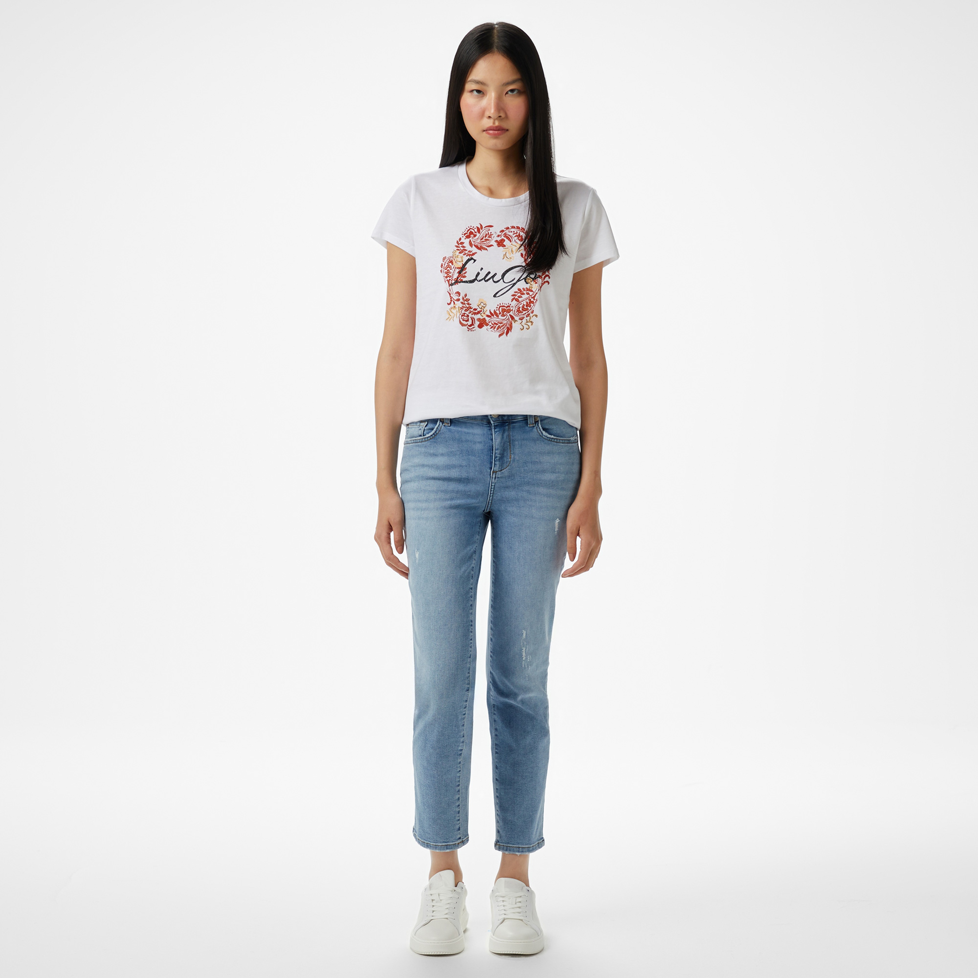 Liu Jo Kadın Kahverengi T-Shirt