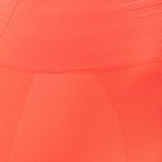 Jerf Gela Yüksek Bel Kadın Turuncu Spor Tayt