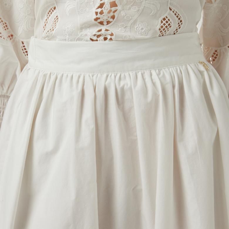 Liu Jo Kadın Bej Etek