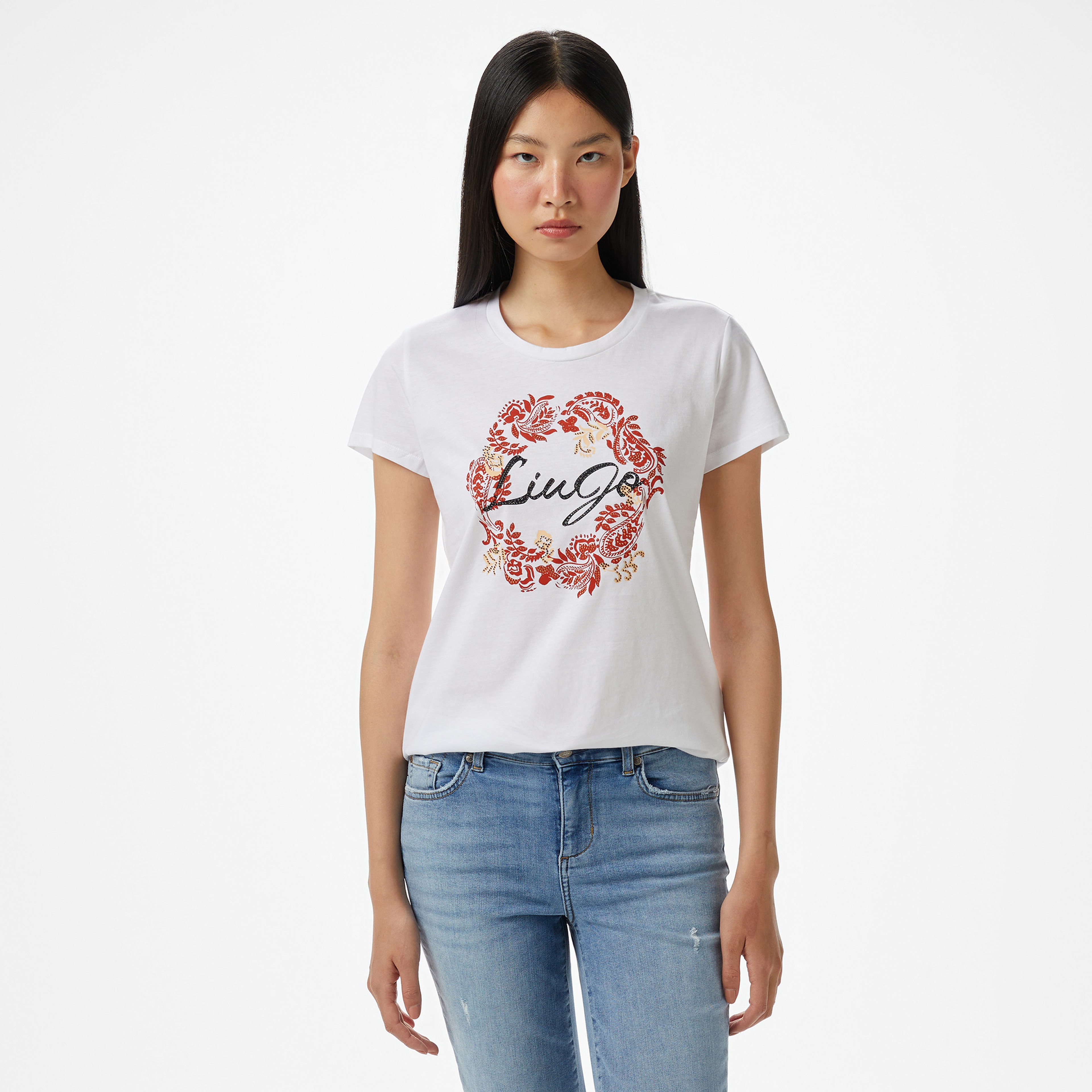 Liu Jo Kadın Kahverengi T-Shirt