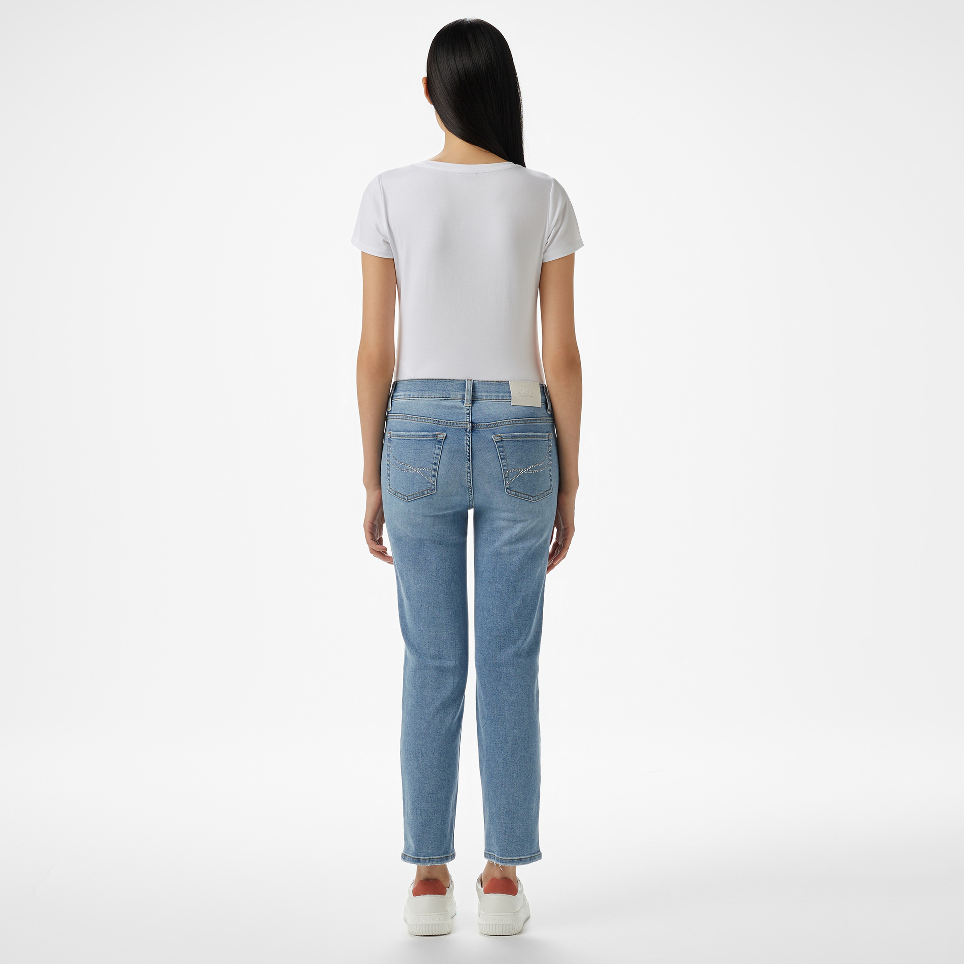 Liu Jo Kadın Mavi Pantolon