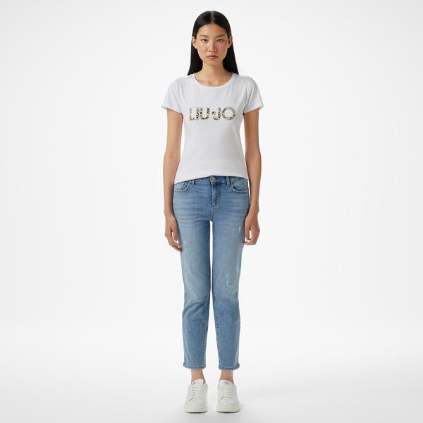 Liu Jo Kadın Mavi Pantolon