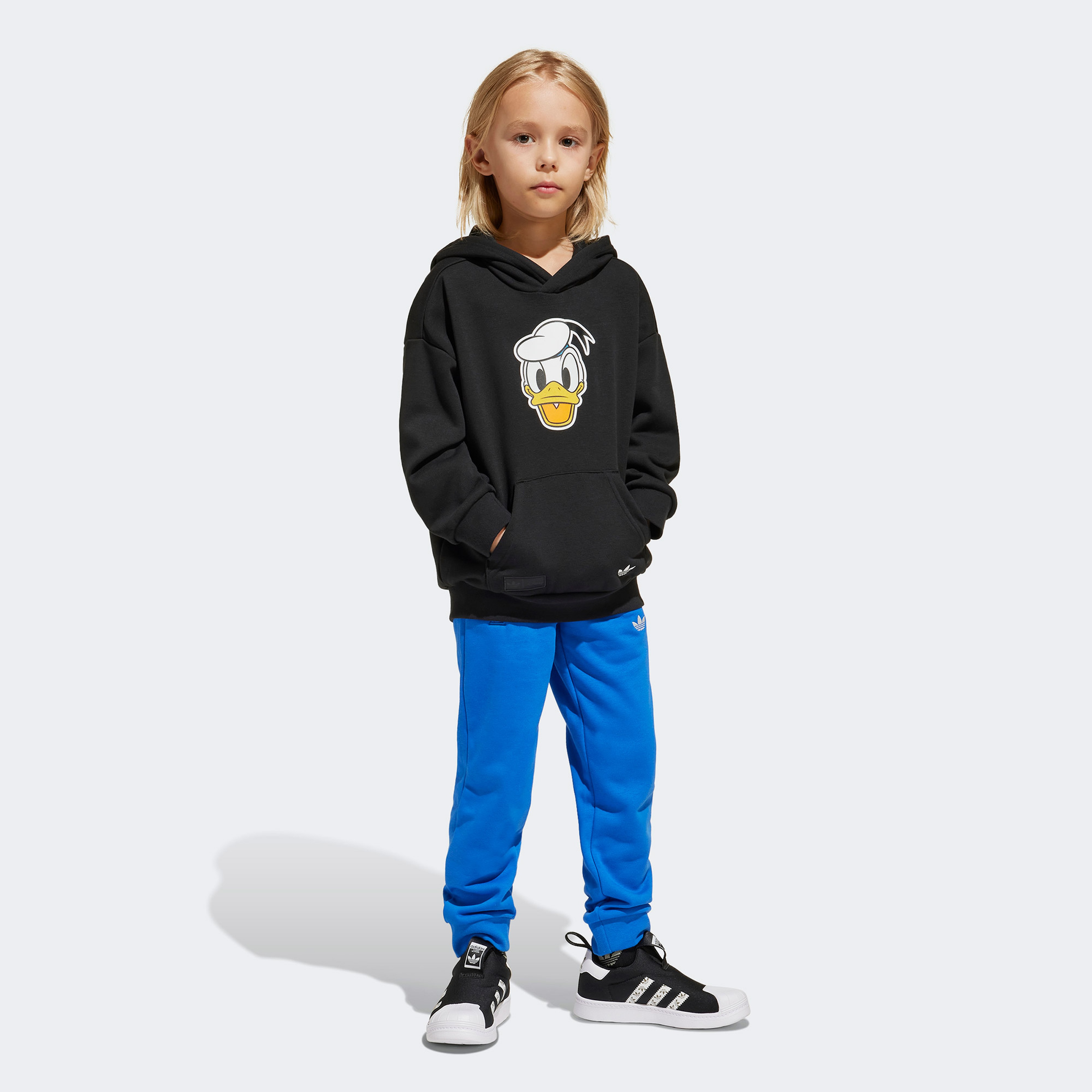 adidas x Disney Mickey Mouse Çocuk Siyah Eşofman Takımı