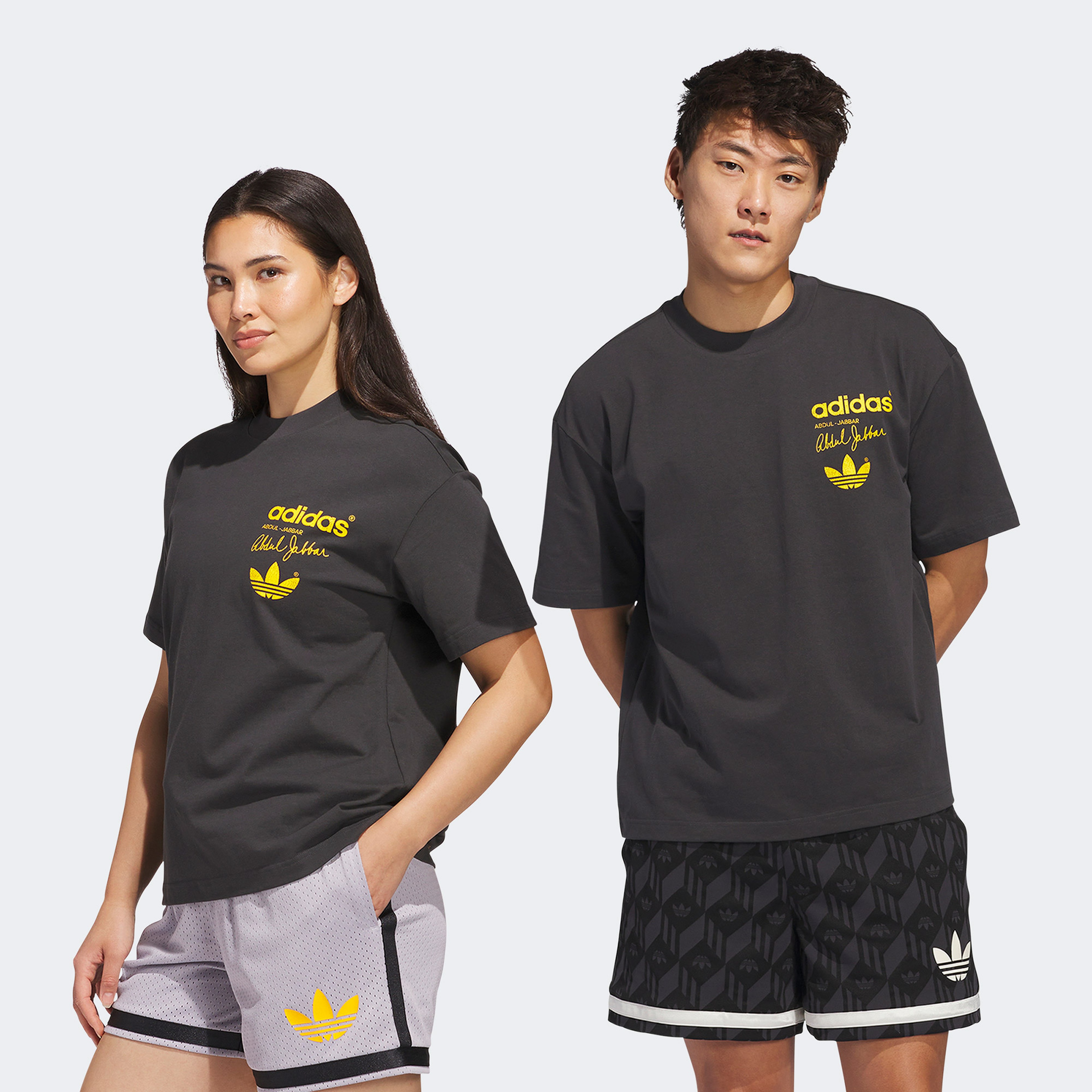 adidas Jabbar Unisex Gri T-Shirt