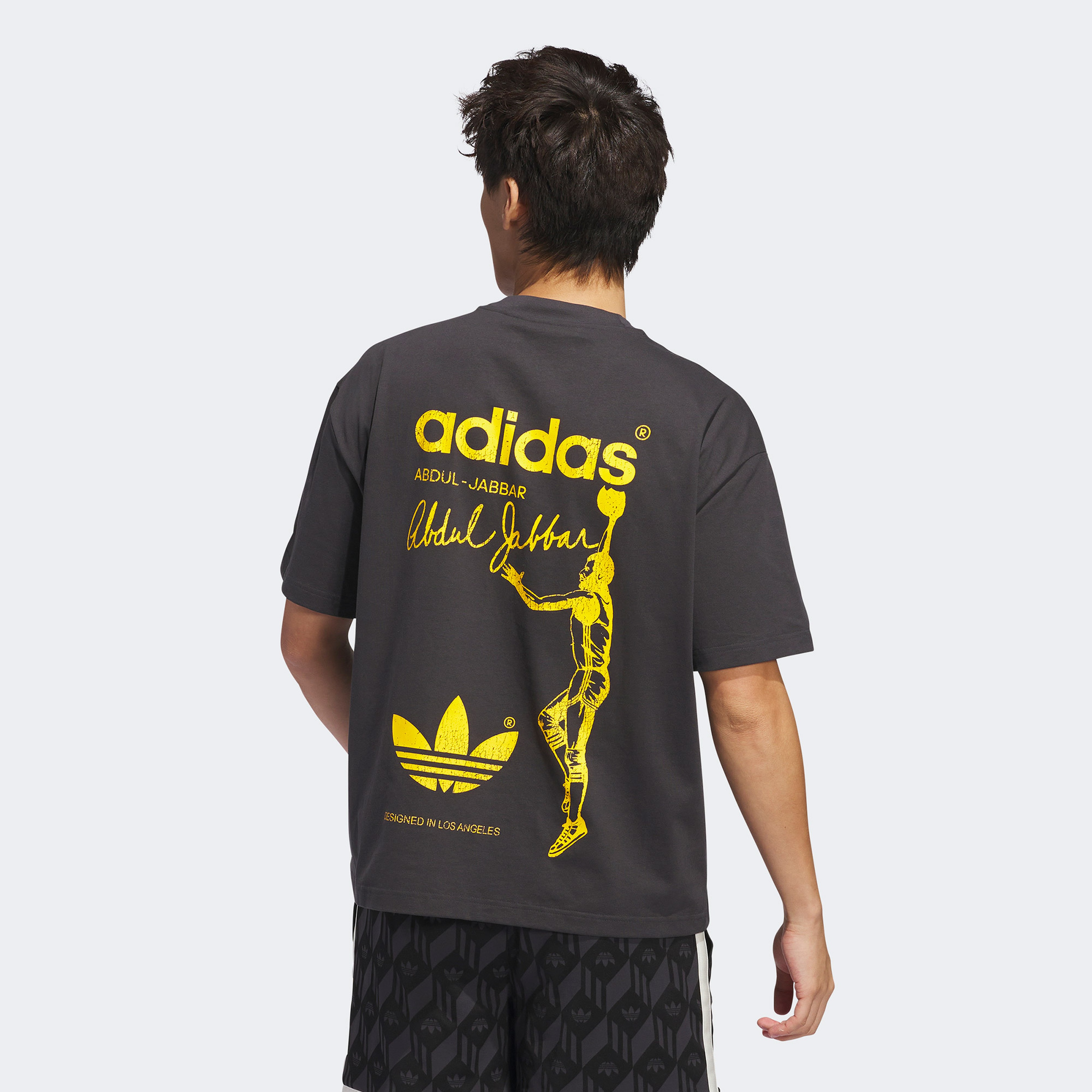 adidas Jabbar Unisex Gri T-Shirt