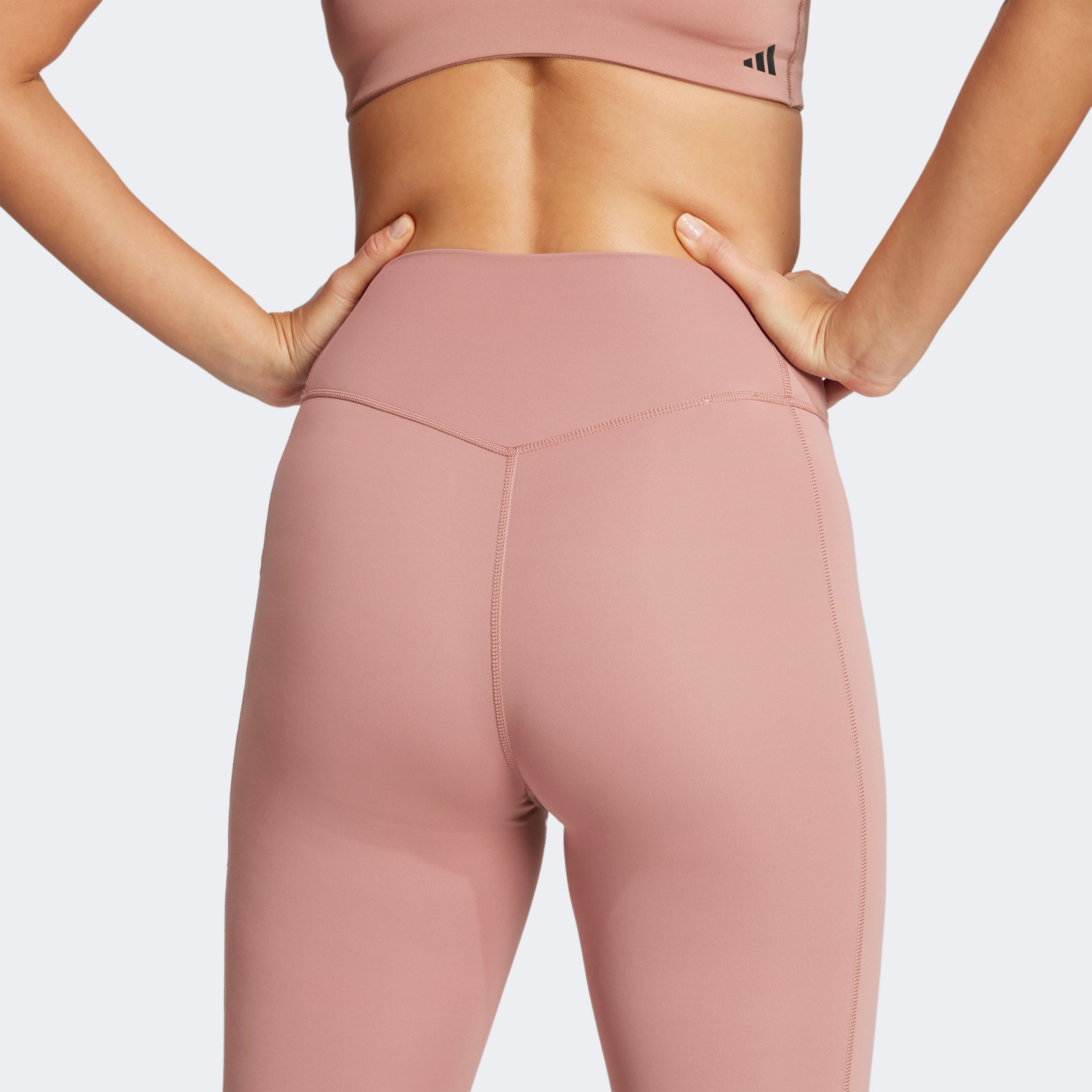 adidas Optime Stash Kadın Pembe Tayt