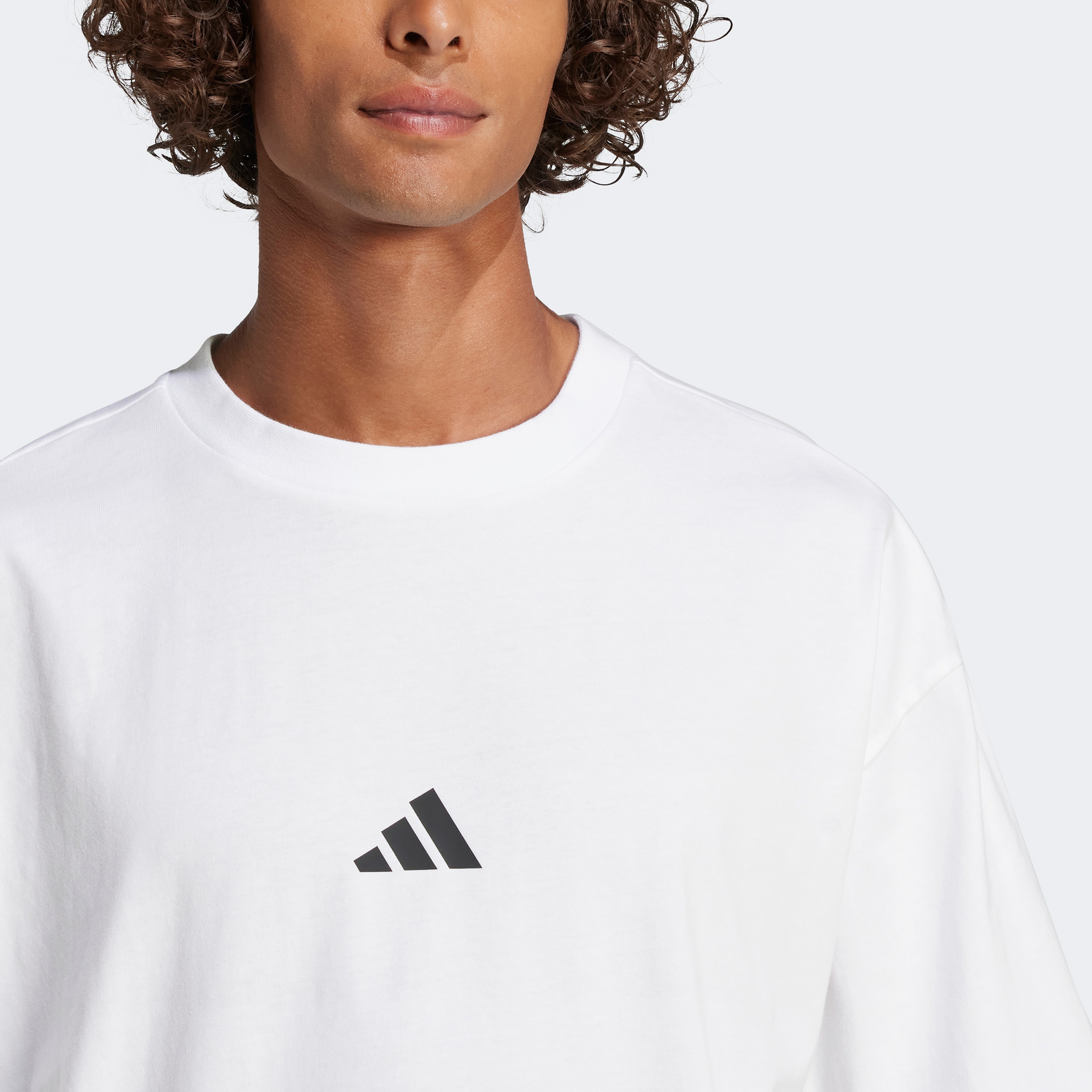 adidas Future Icon Small Erkek Beyaz T-Shirt