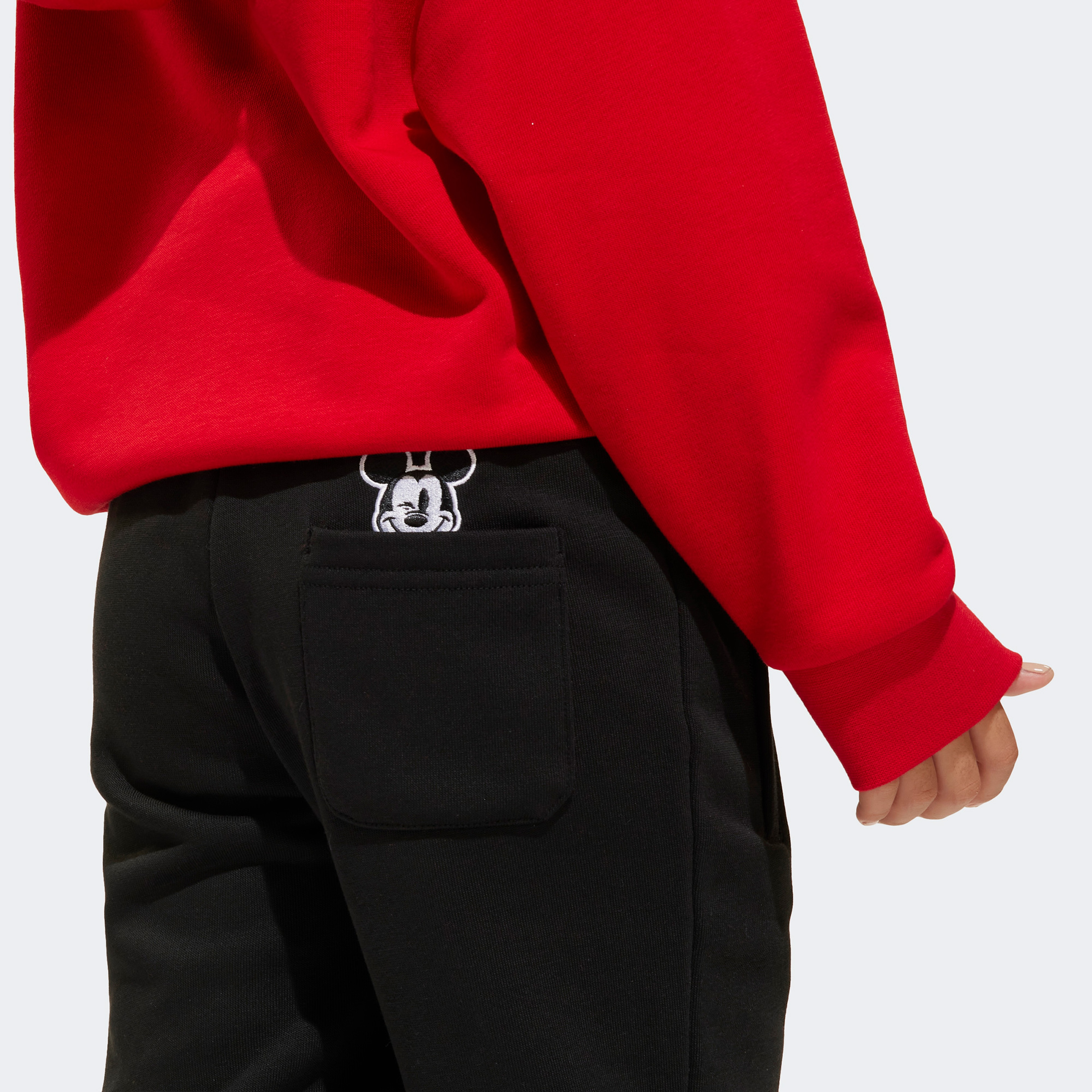 adidas x Disney Mickey Mouse Çocuk Kırmızı Eşofman Takımı