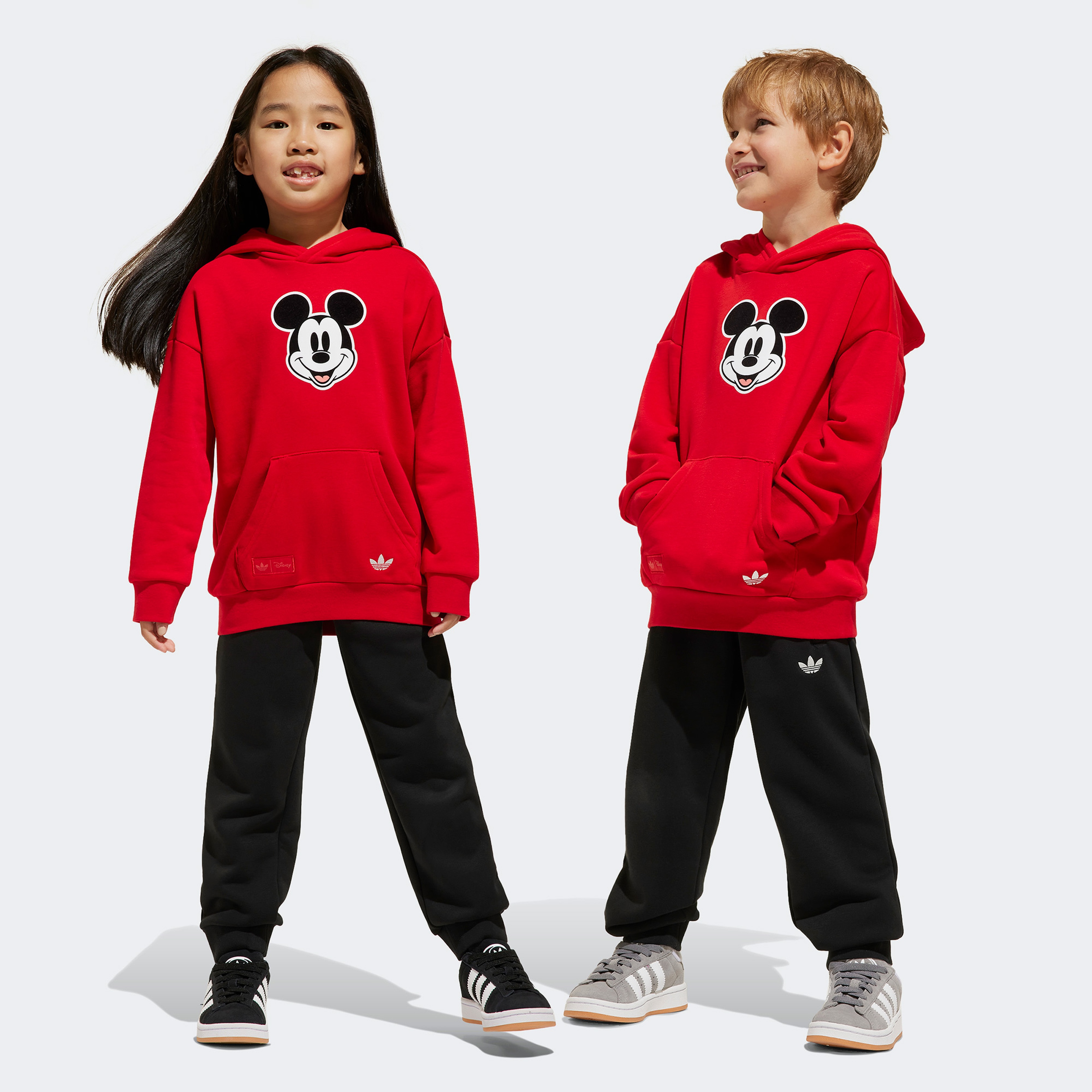 adidas x Disney Mickey Mouse Çocuk Kırmızı Eşofman Takımı