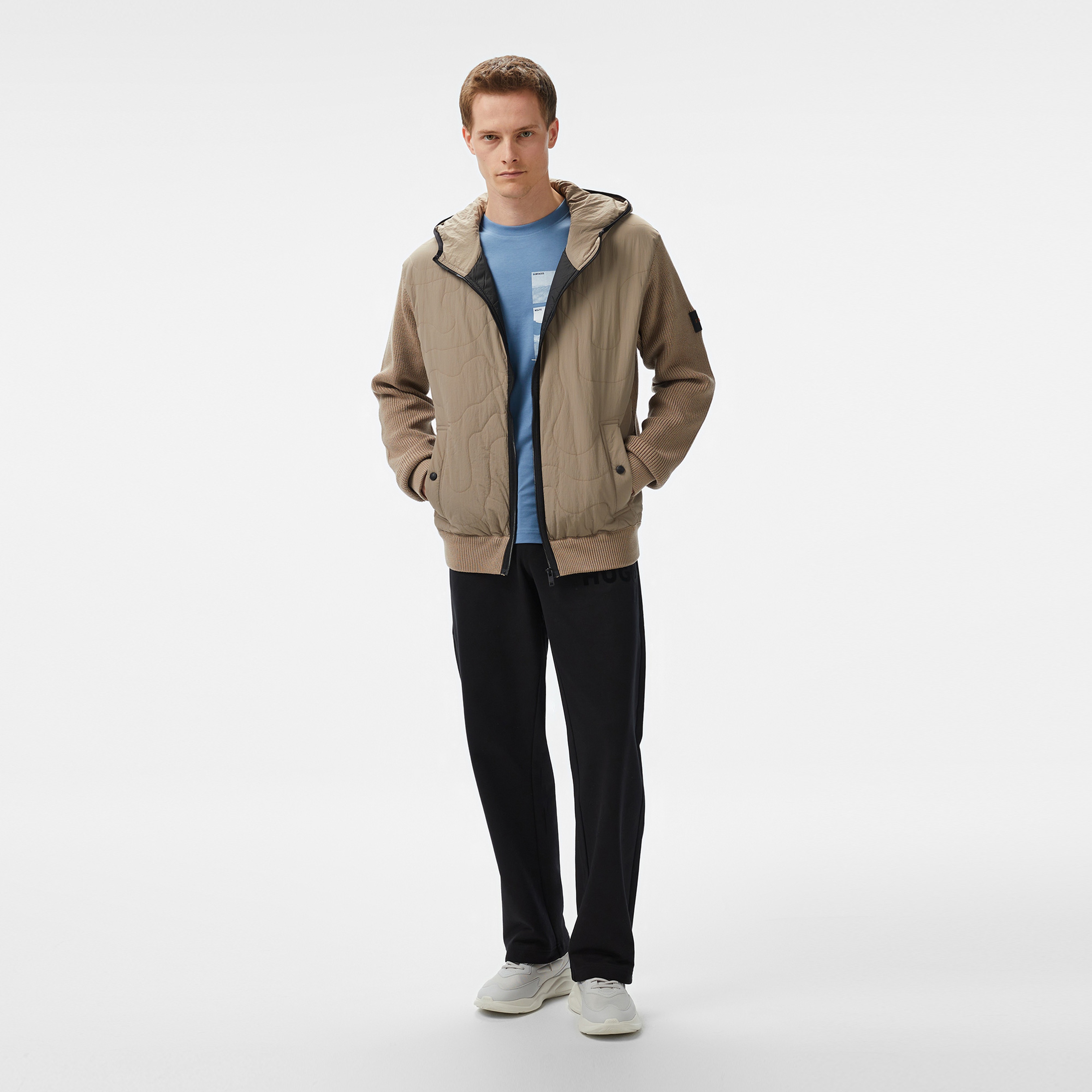 Boss Erkek Kahverengi Mont