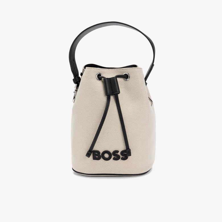 Boss Addison S Bucket Cv Kadın Beyaz Omuz Çantası