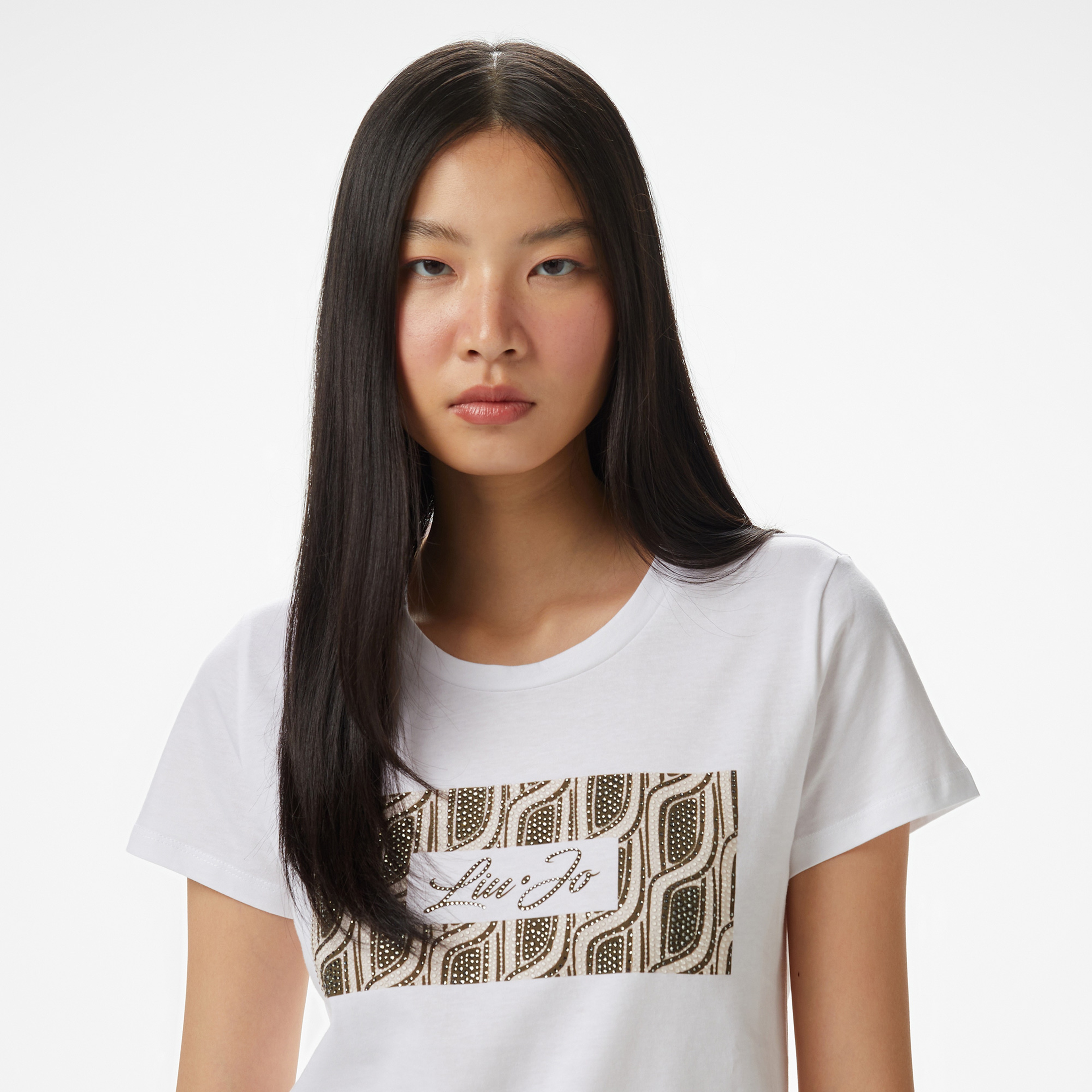 Liu Jo Kadın Yeşil T-Shirt