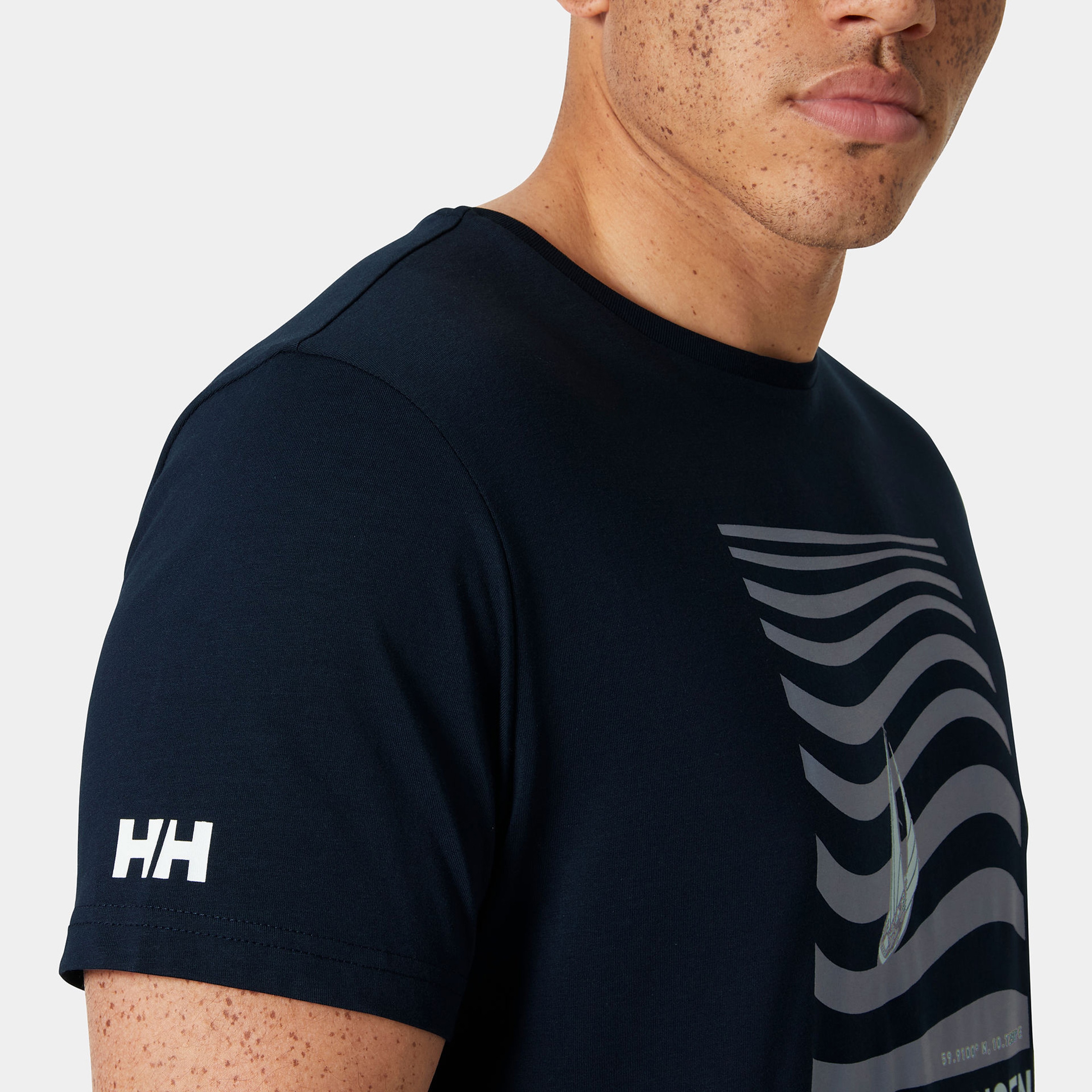 Helly Hansen Shorline 3.0 Erkek Lacivert T-shirt