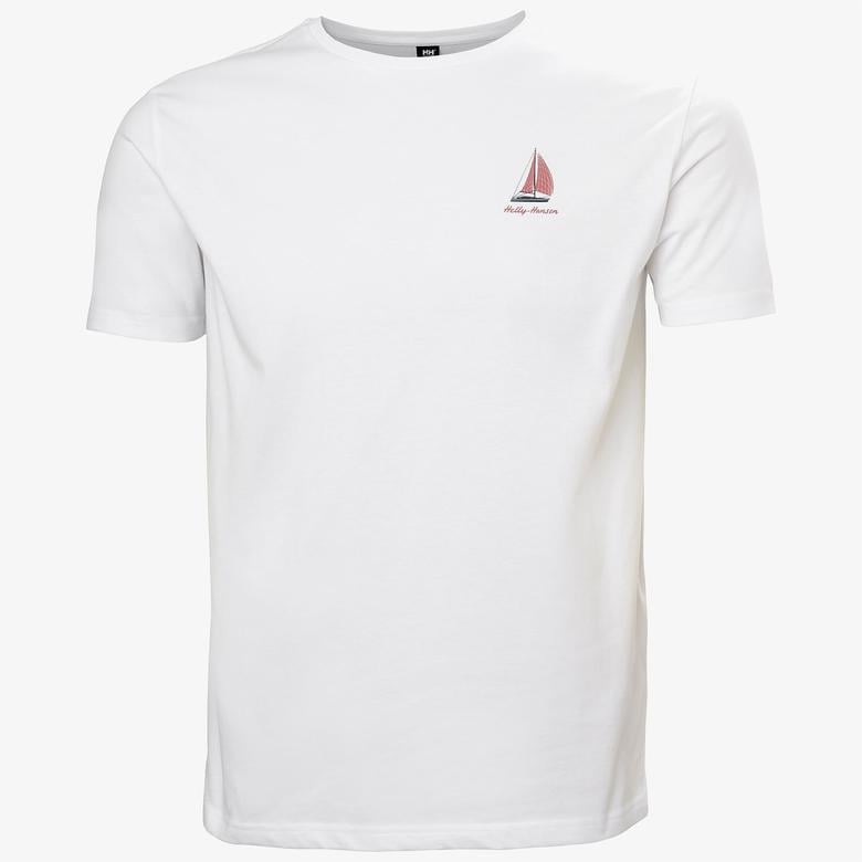 Helly Hansen Shorline 3.0  Erkek Beyaz T-shirt