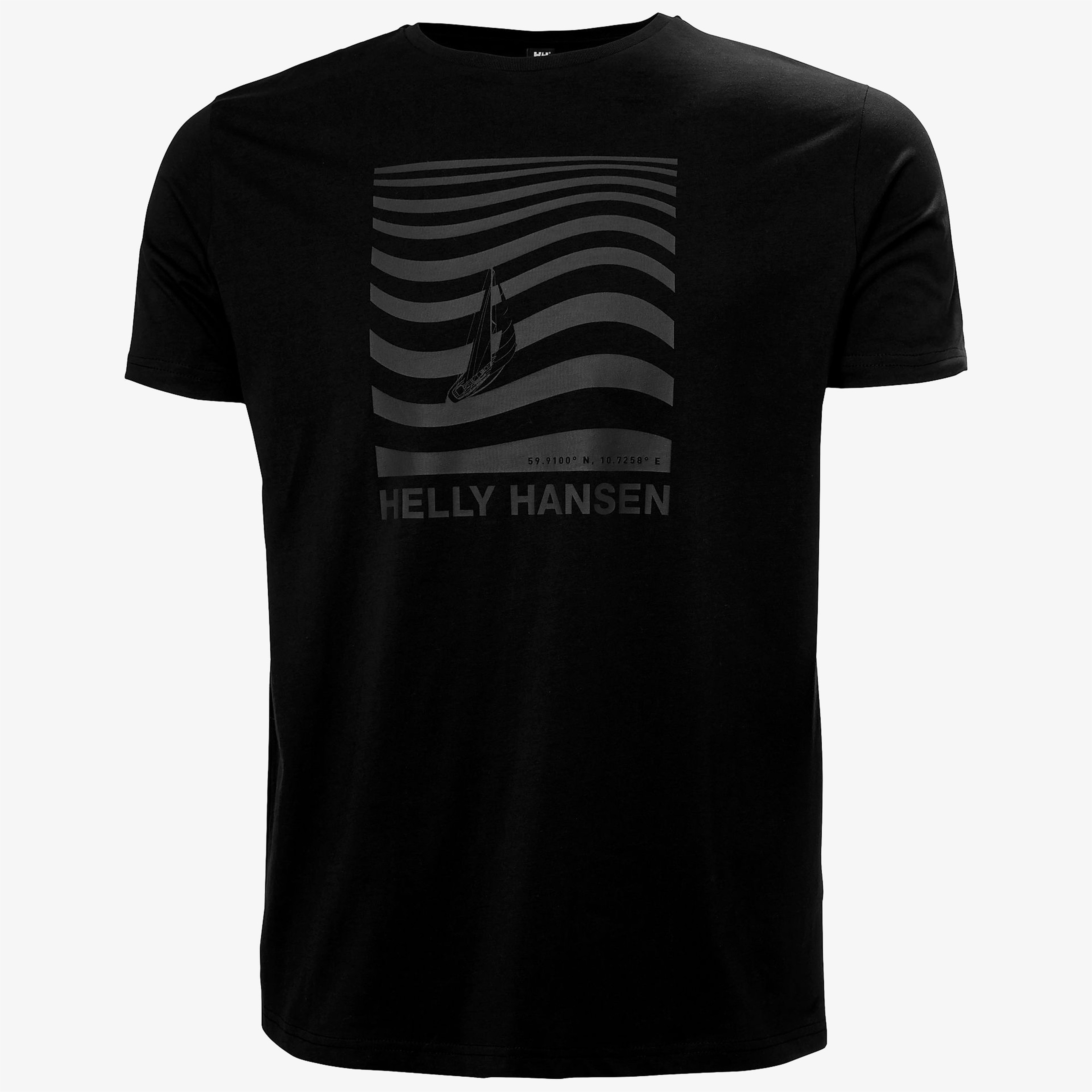 Helly Hansen Shorline 3.0 Erkek Siyah T-shirt