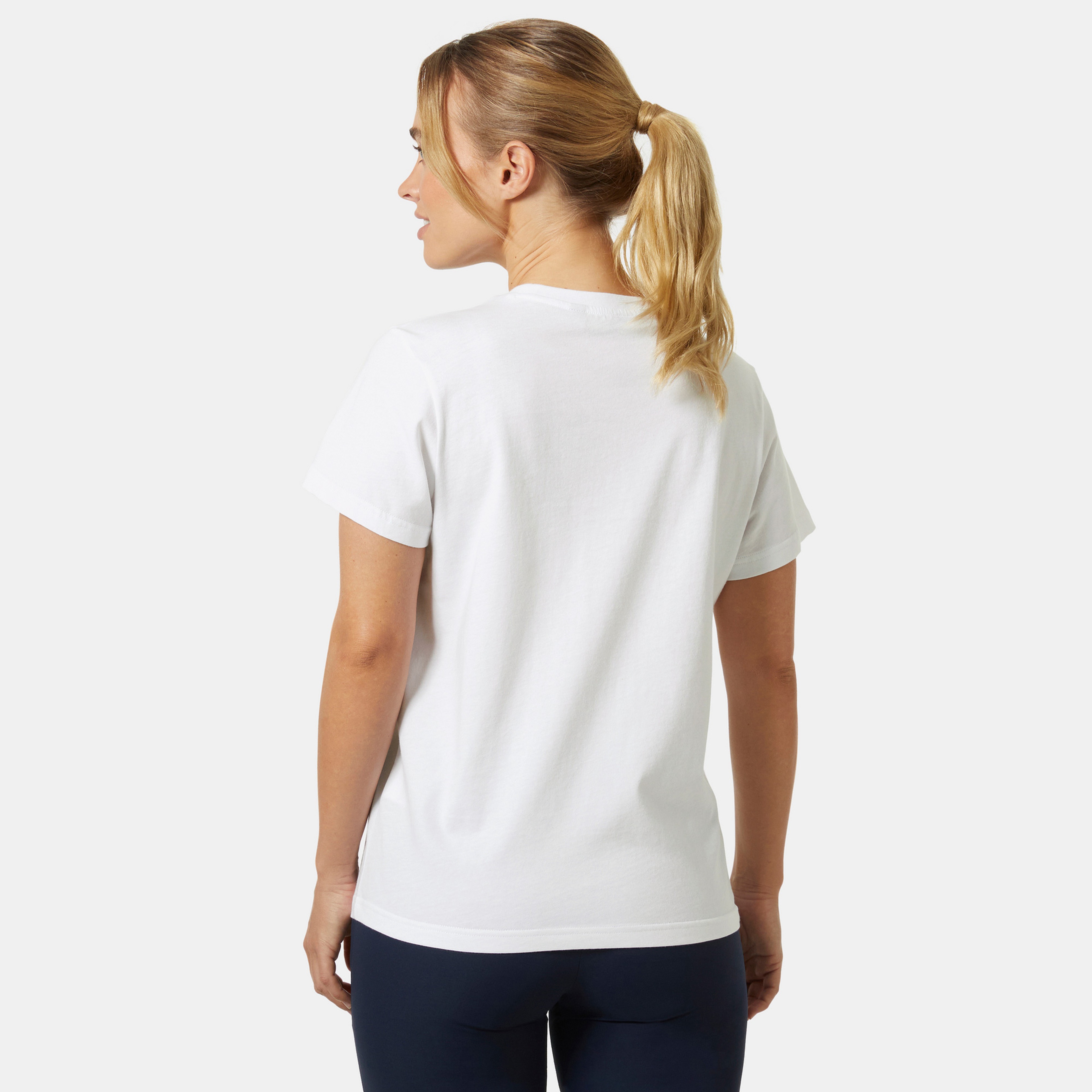 Helly Hansen W Hh Logo 3.0 Kadın Beyaz T-shirt