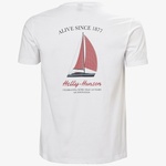 Helly Hansen Shorline 3.0  Erkek Beyaz T-shirt