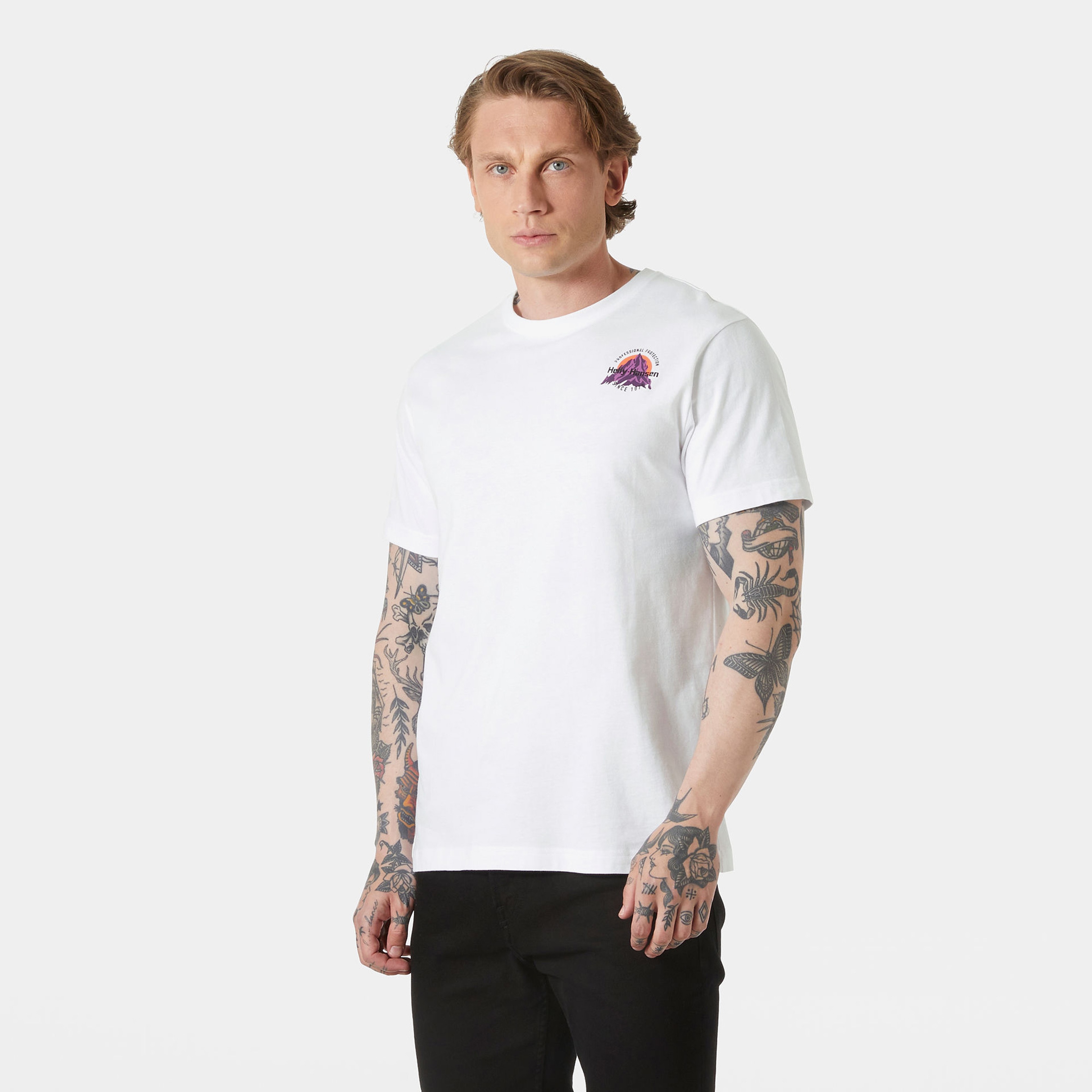 Helly Hansen Core Graphic 2.0 Erkek Beyaz T-shirt