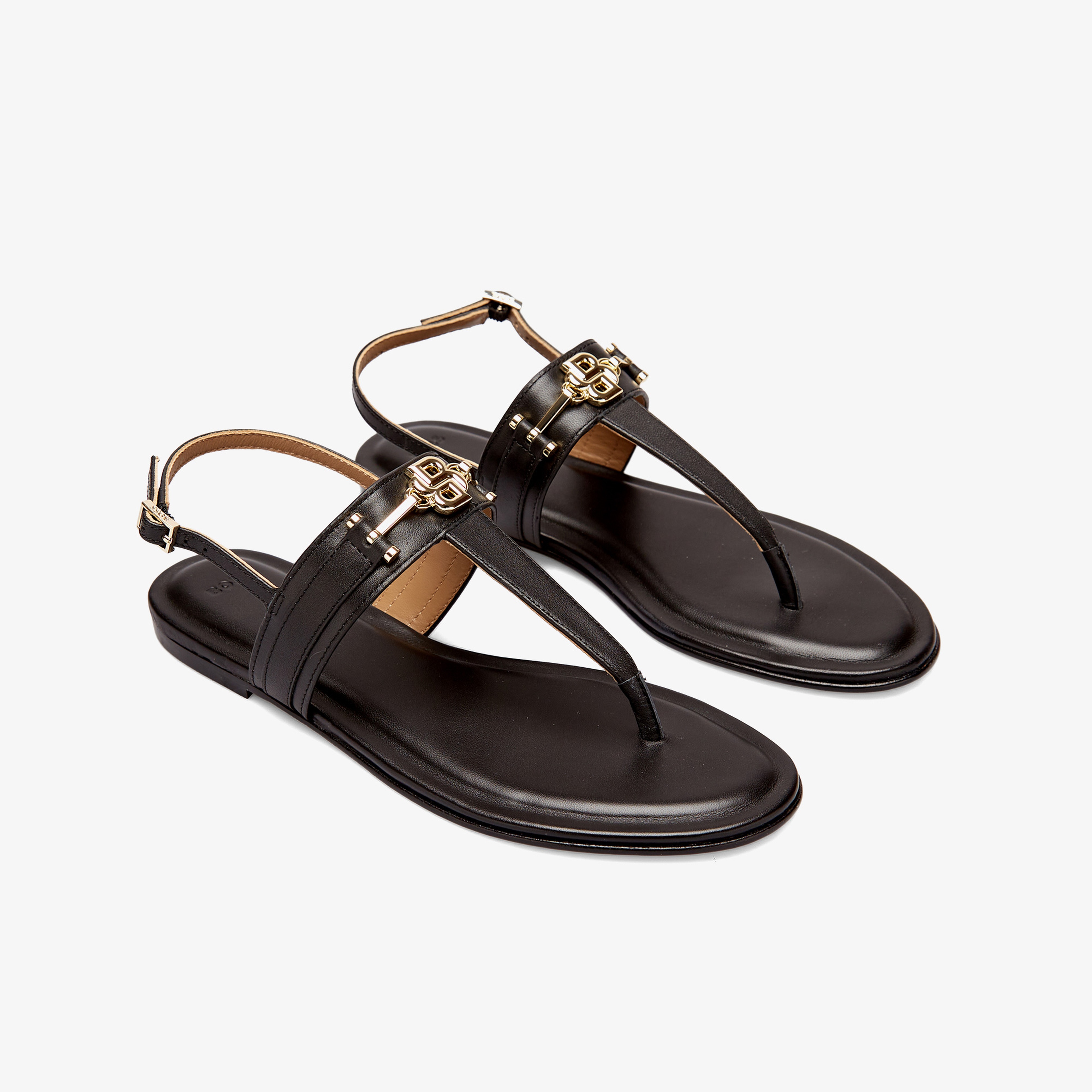 Boss Emberlyn Thng10 Kadın Siyah Sandalet