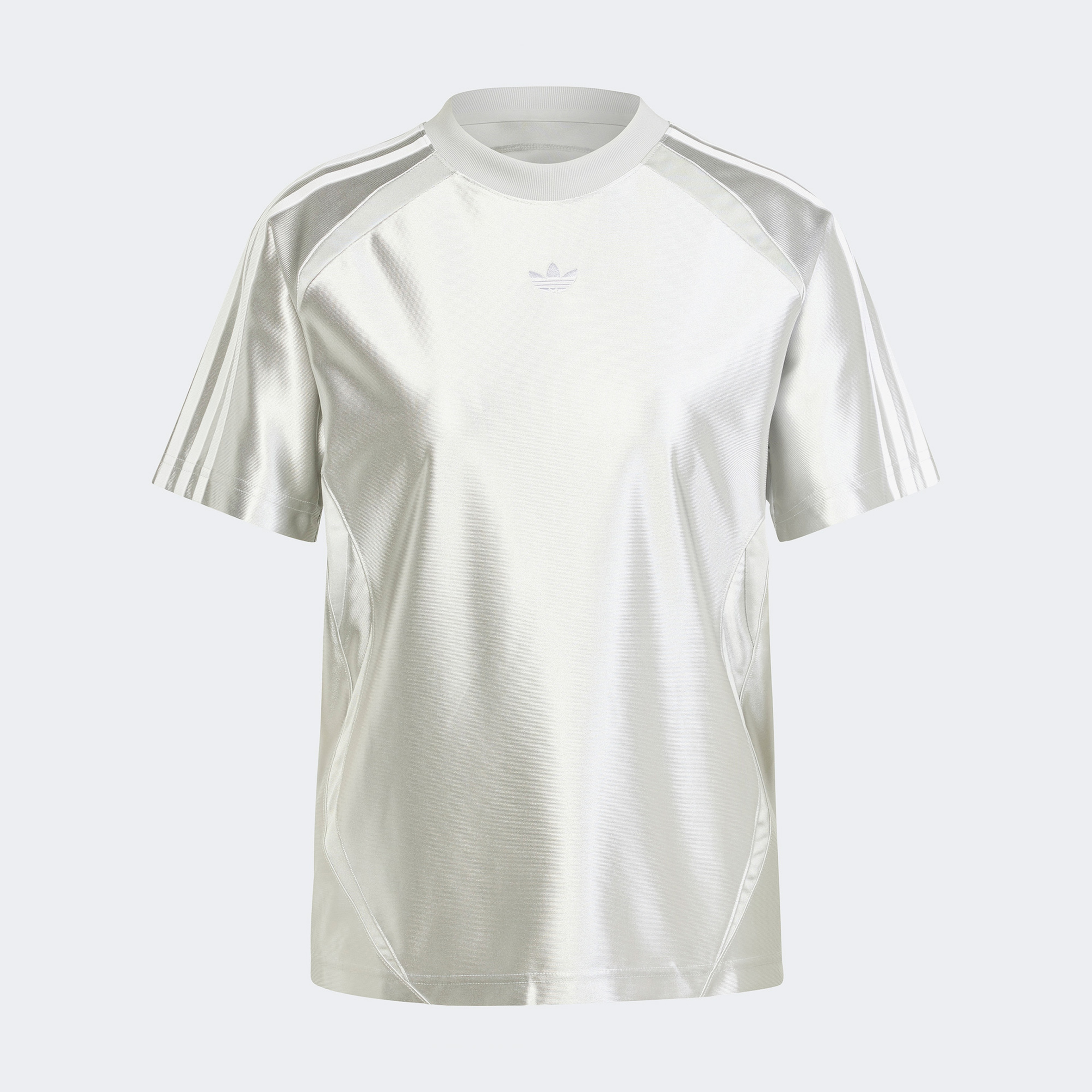 adidas Adicolor Teamgeist Kadın Gri T-Shirt