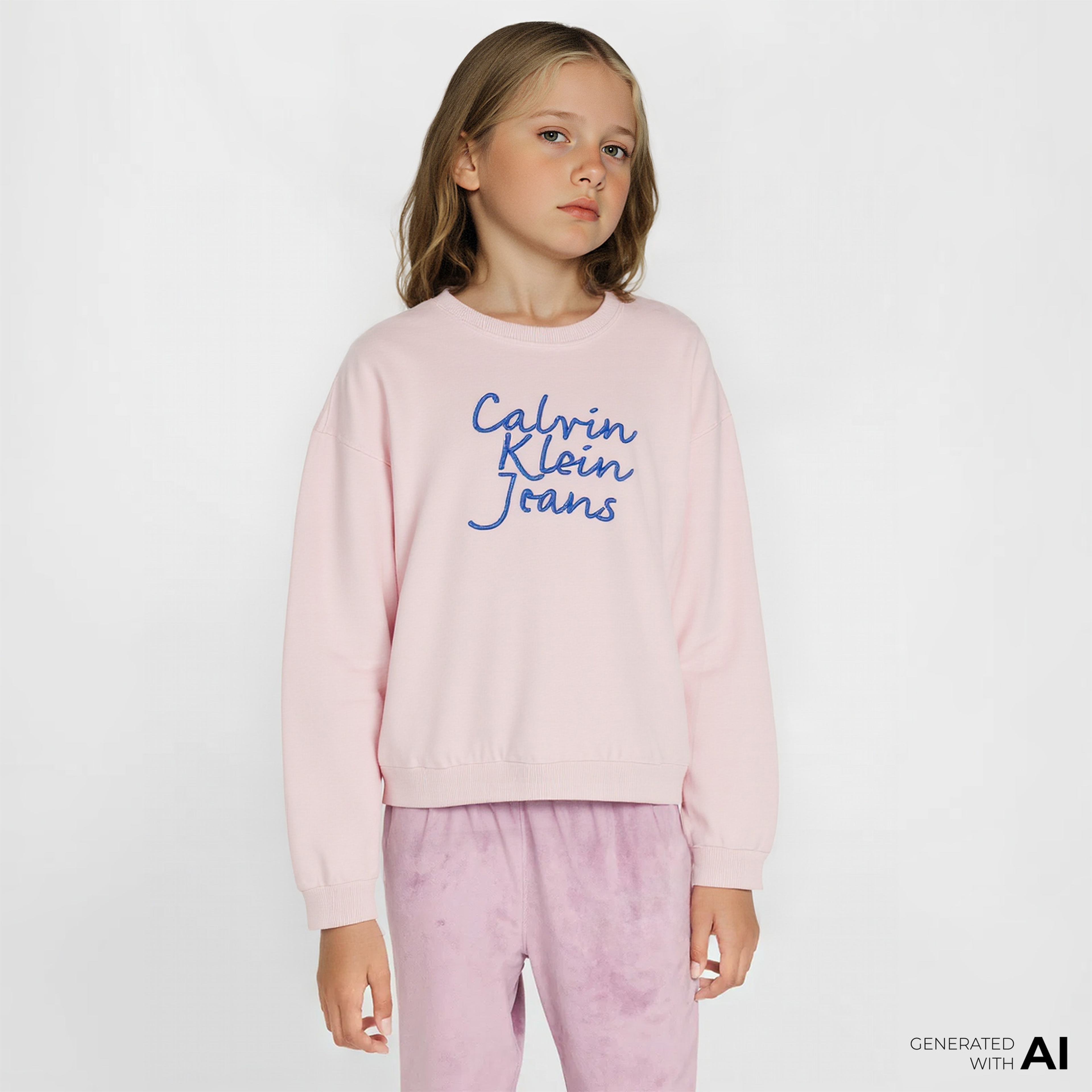 Calvin Klein Çocuk Pembe Eşofman