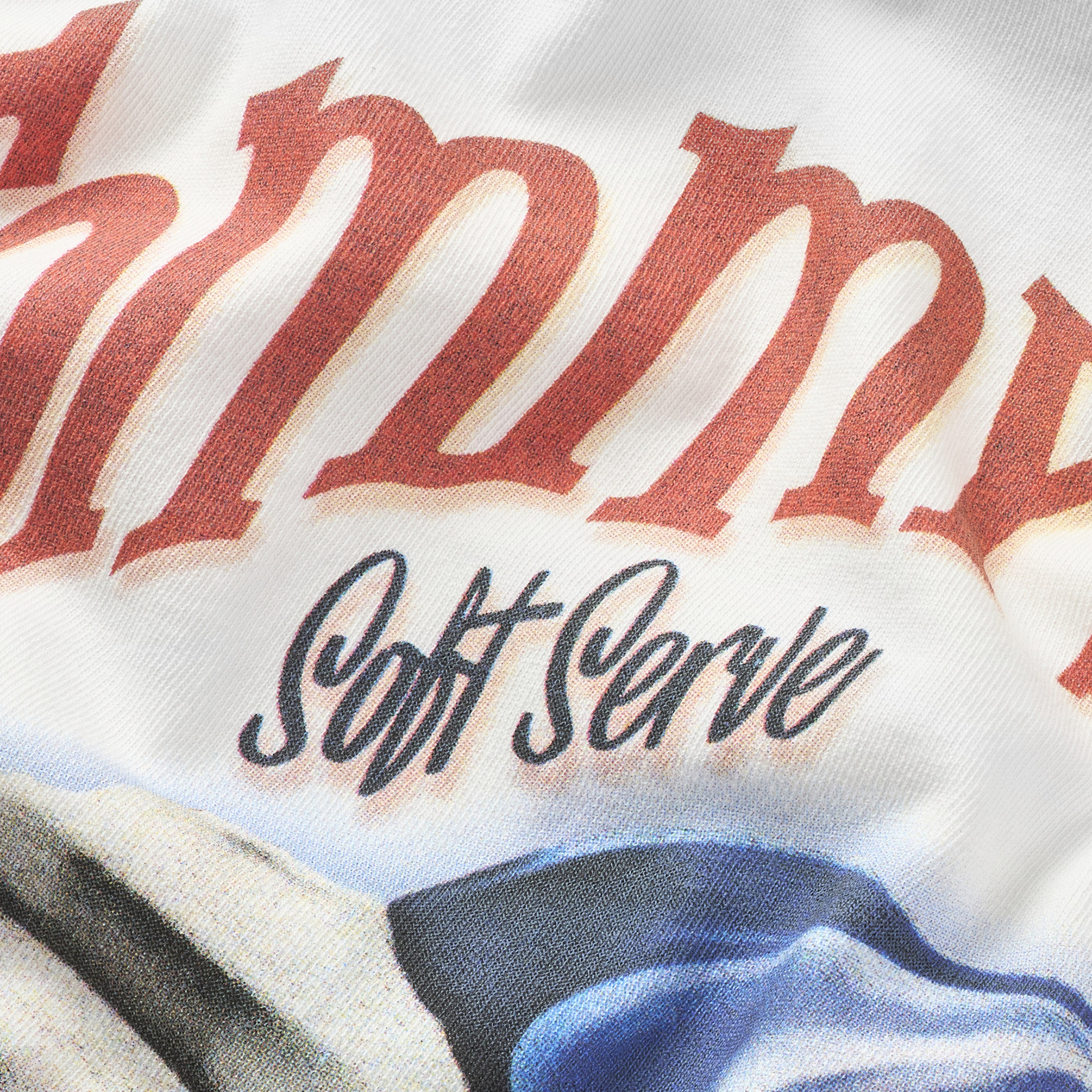 Tommy Jeans Rlx Novelty 2 Gmd Erkek Beyaz T-Shirt