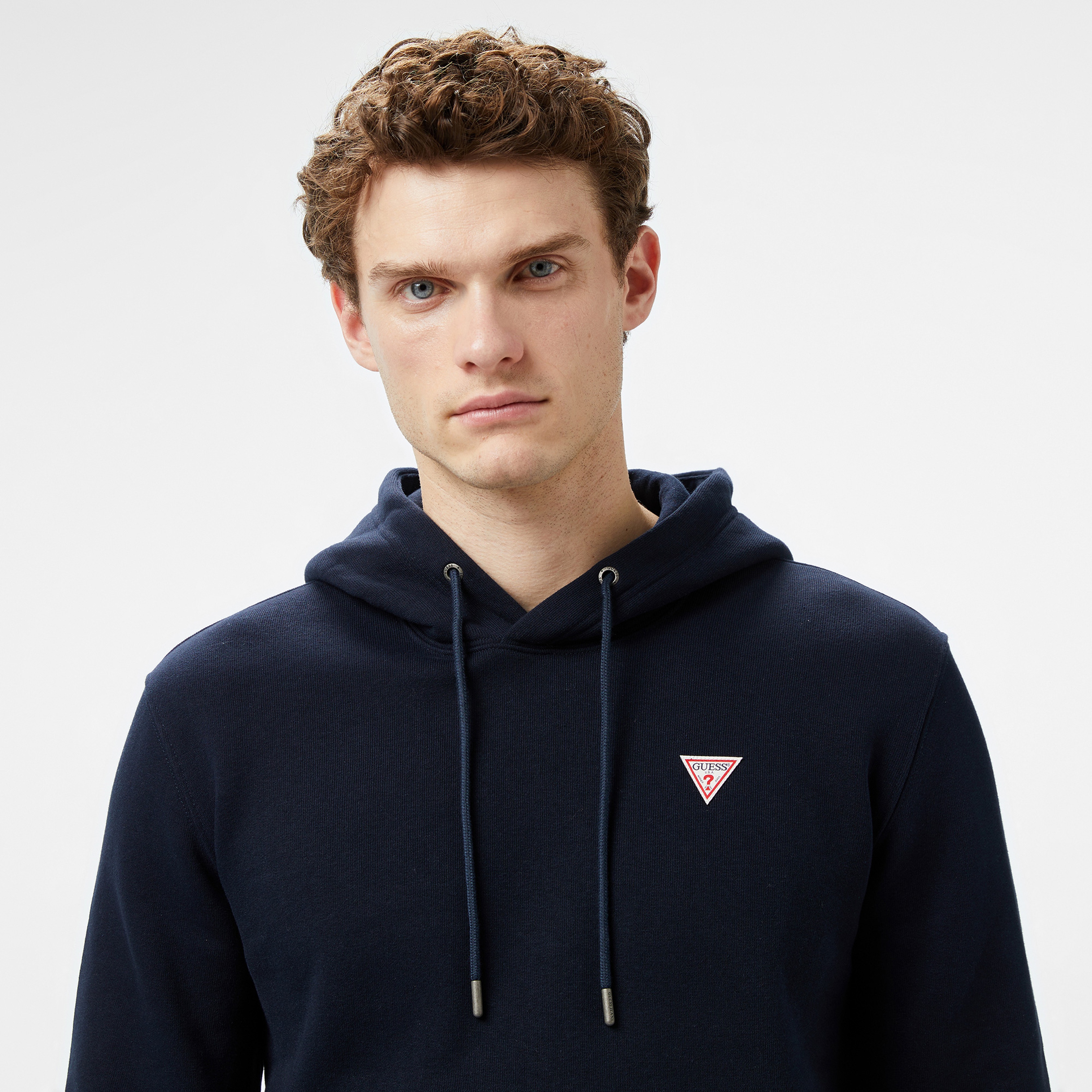 Guess Erkek Lacivert Sweatshirt
