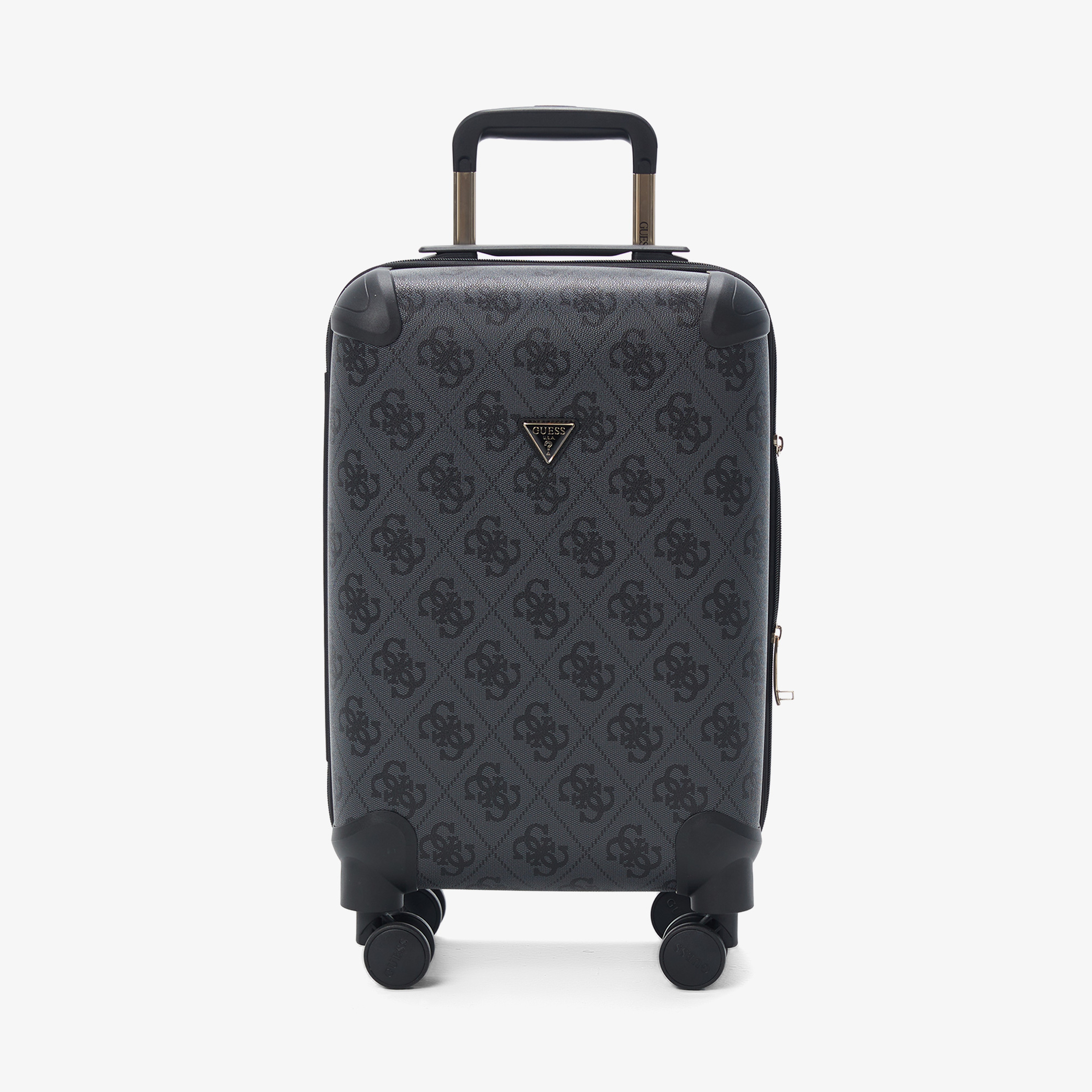 Guess Berta Toiletry Train Berta 18 In 8-Wheeler Kadın Antrasit Valiz