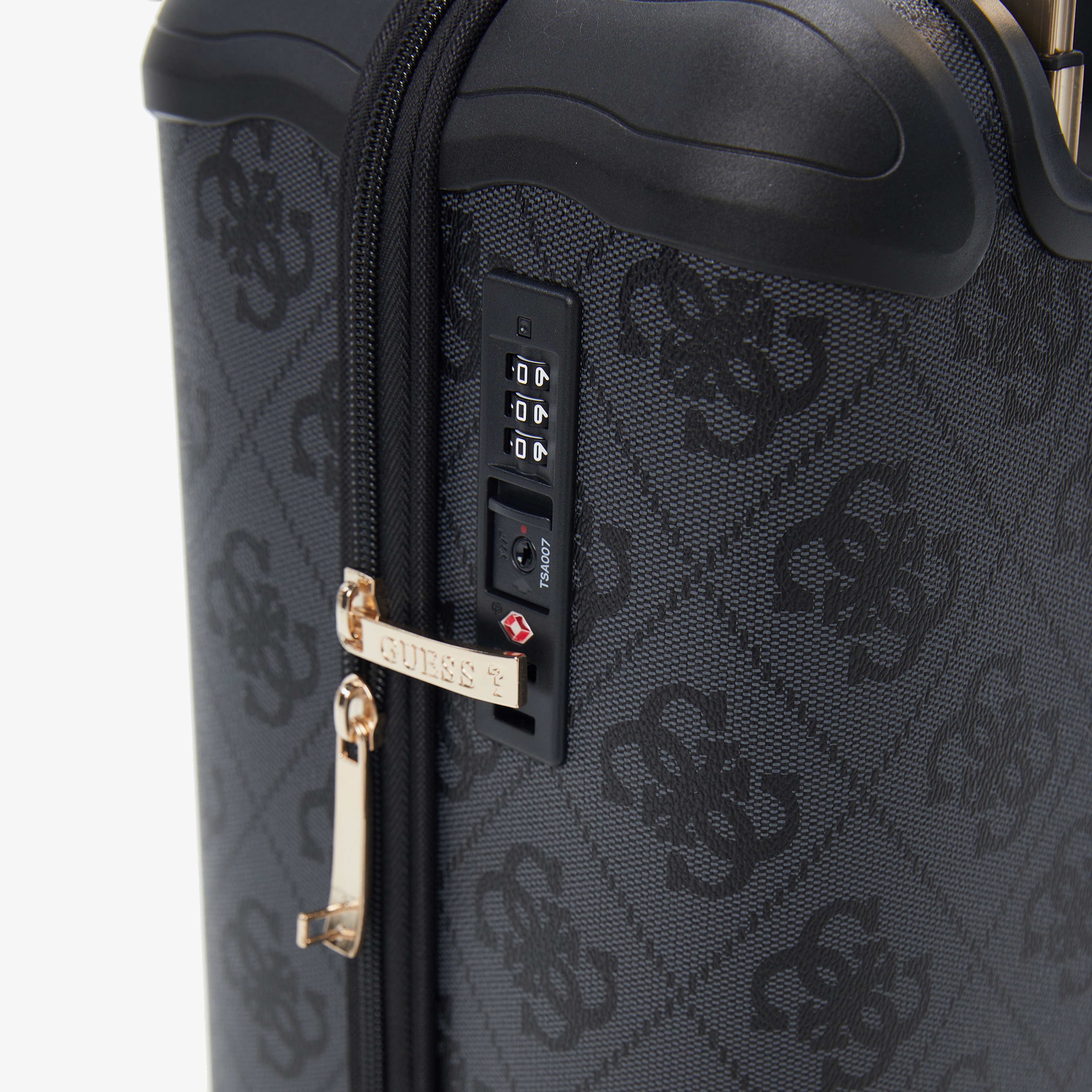 Guess Berta Toiletry Train Berta 18 In 8-Wheeler Kadın Antrasit Valiz