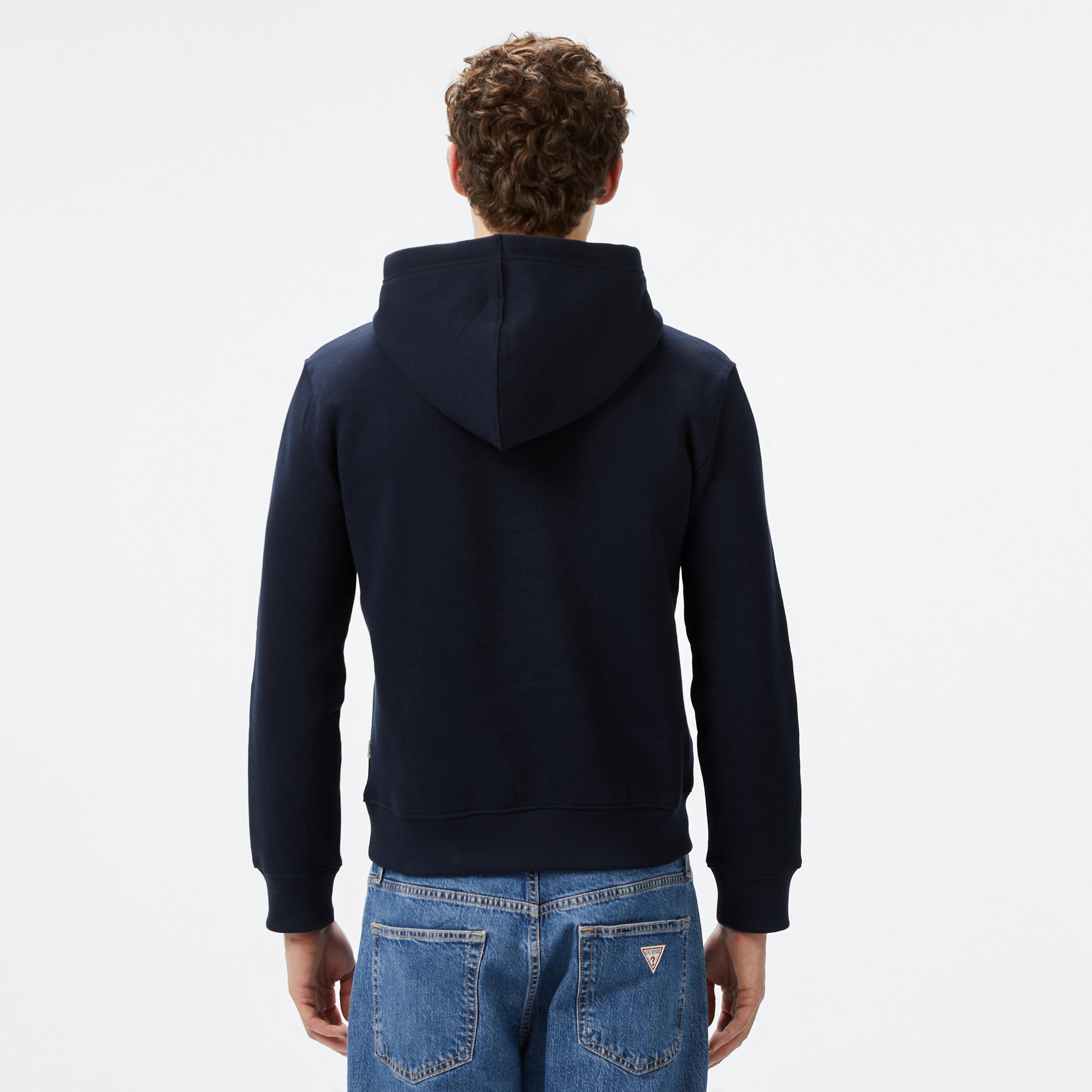 Guess Erkek Lacivert Sweatshirt