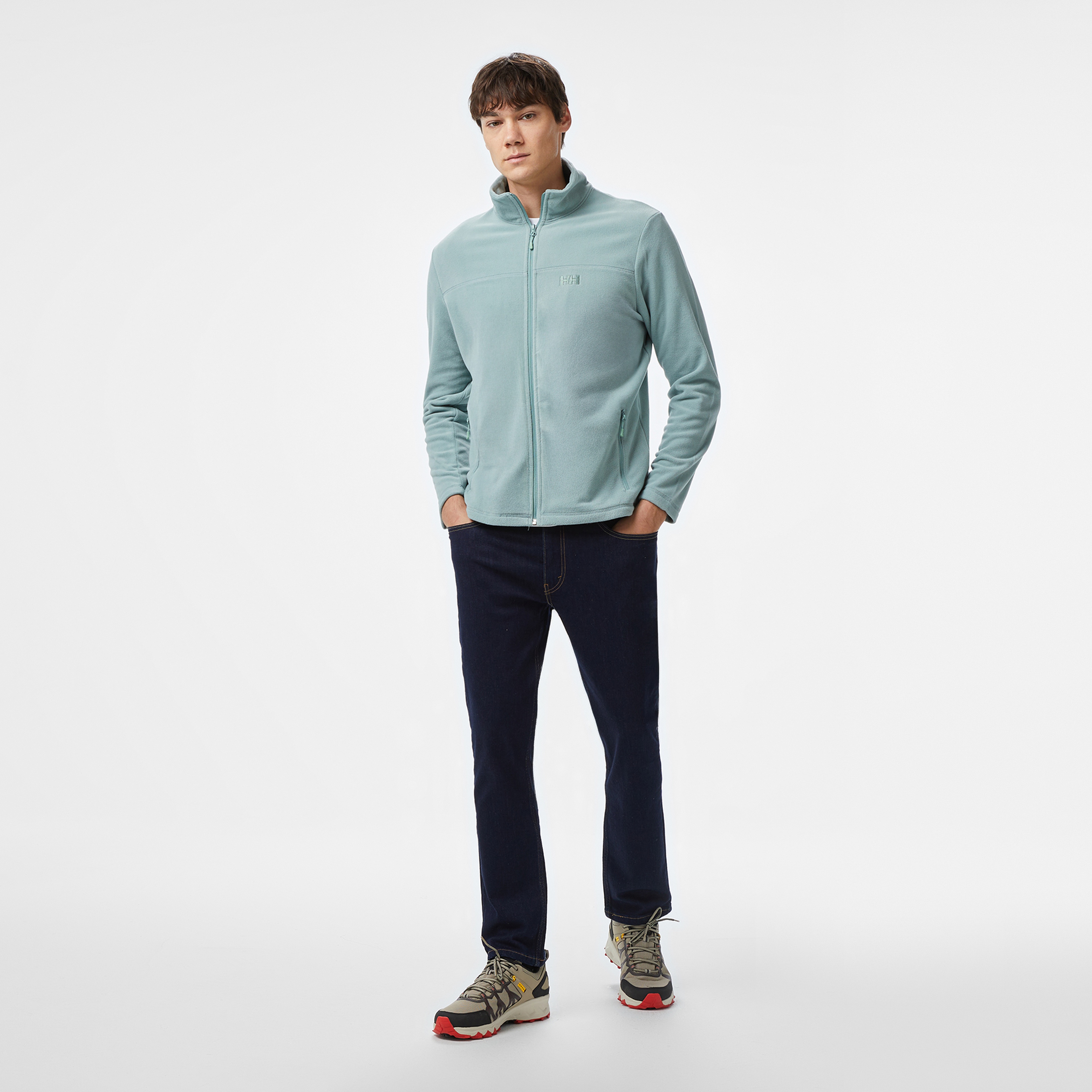 Helly Hansen Zippy Erkek Gri Polar