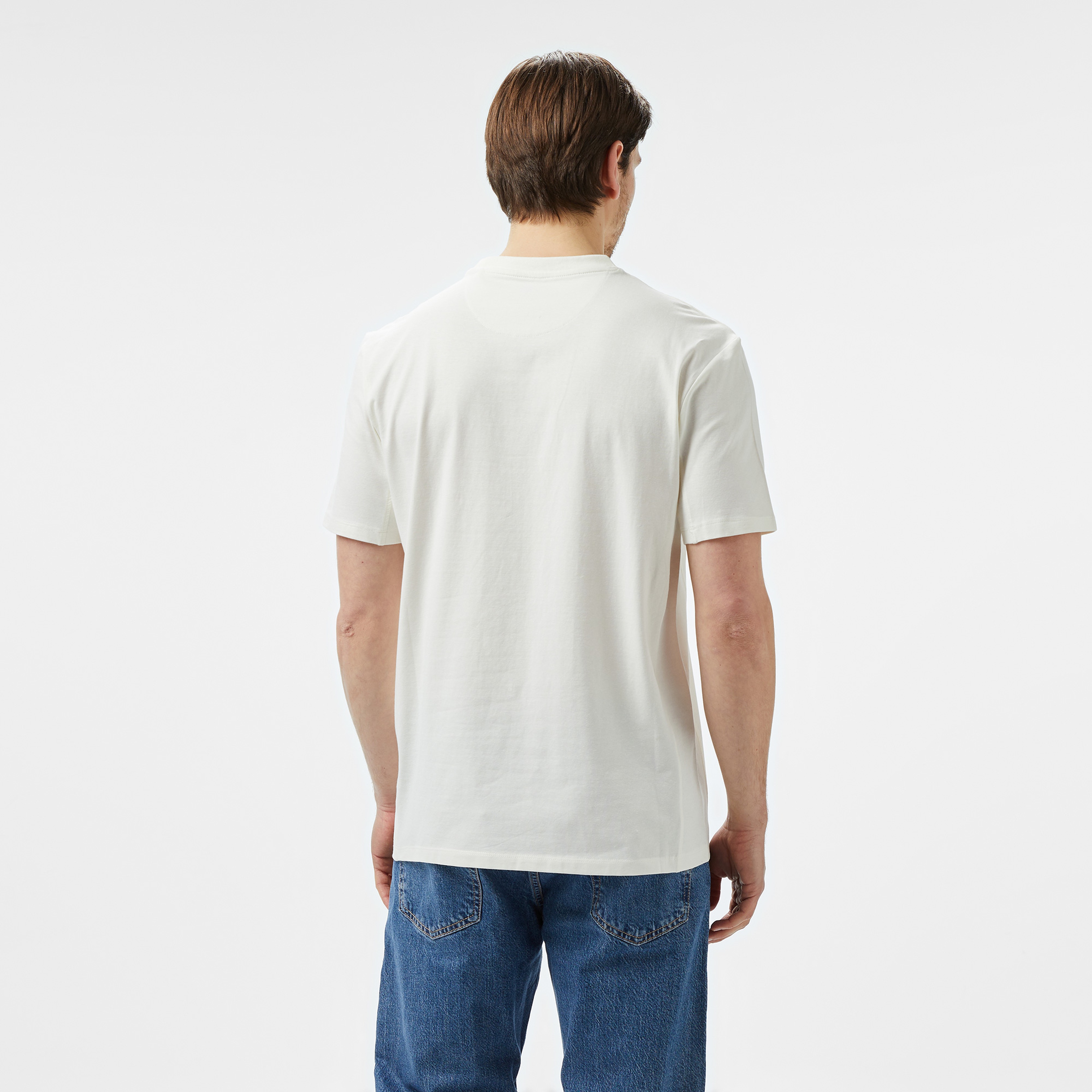 Guess Erkek Beyaz T-Shirt