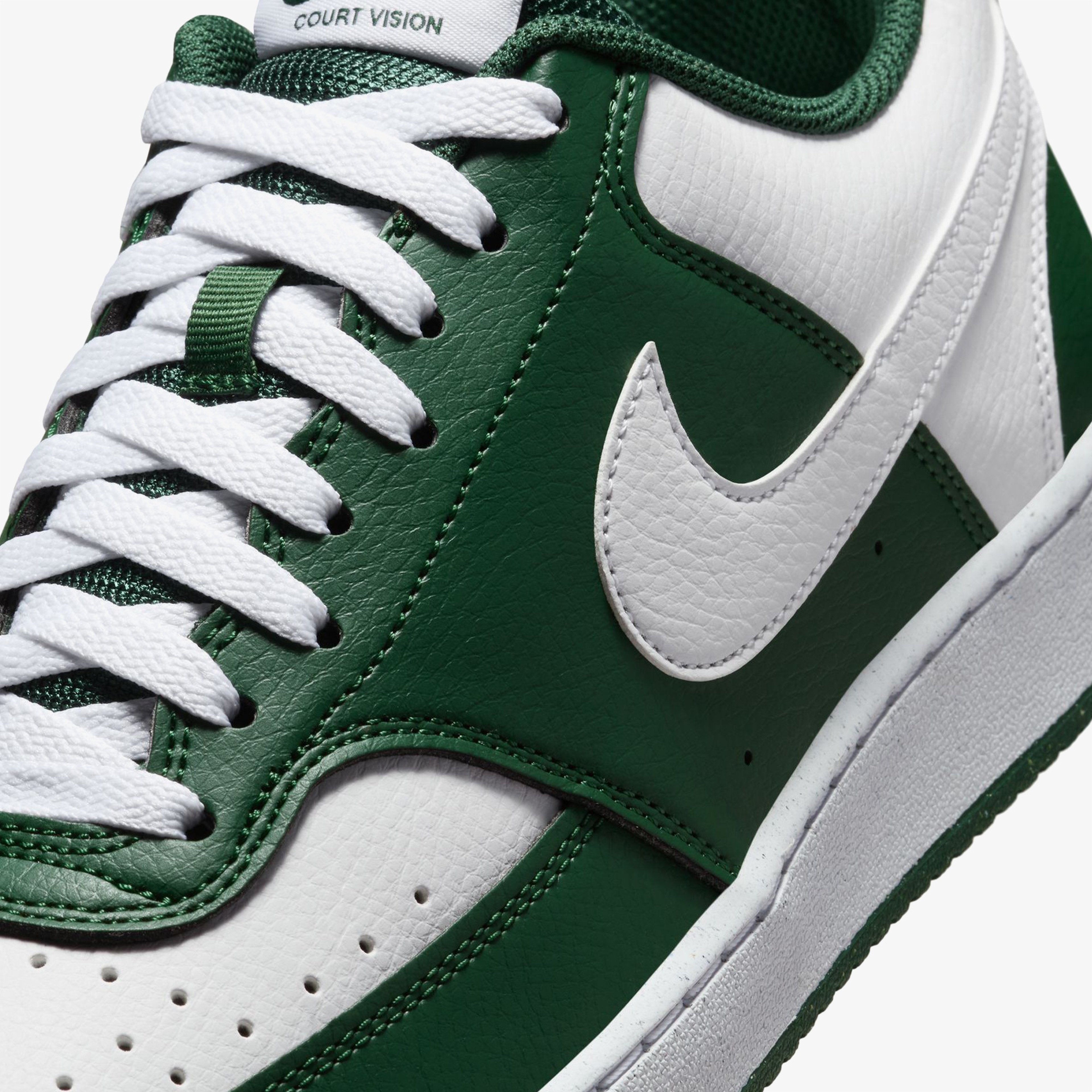 Nike Court Vision Low Erkek Yeşil Spor Ayakkabı