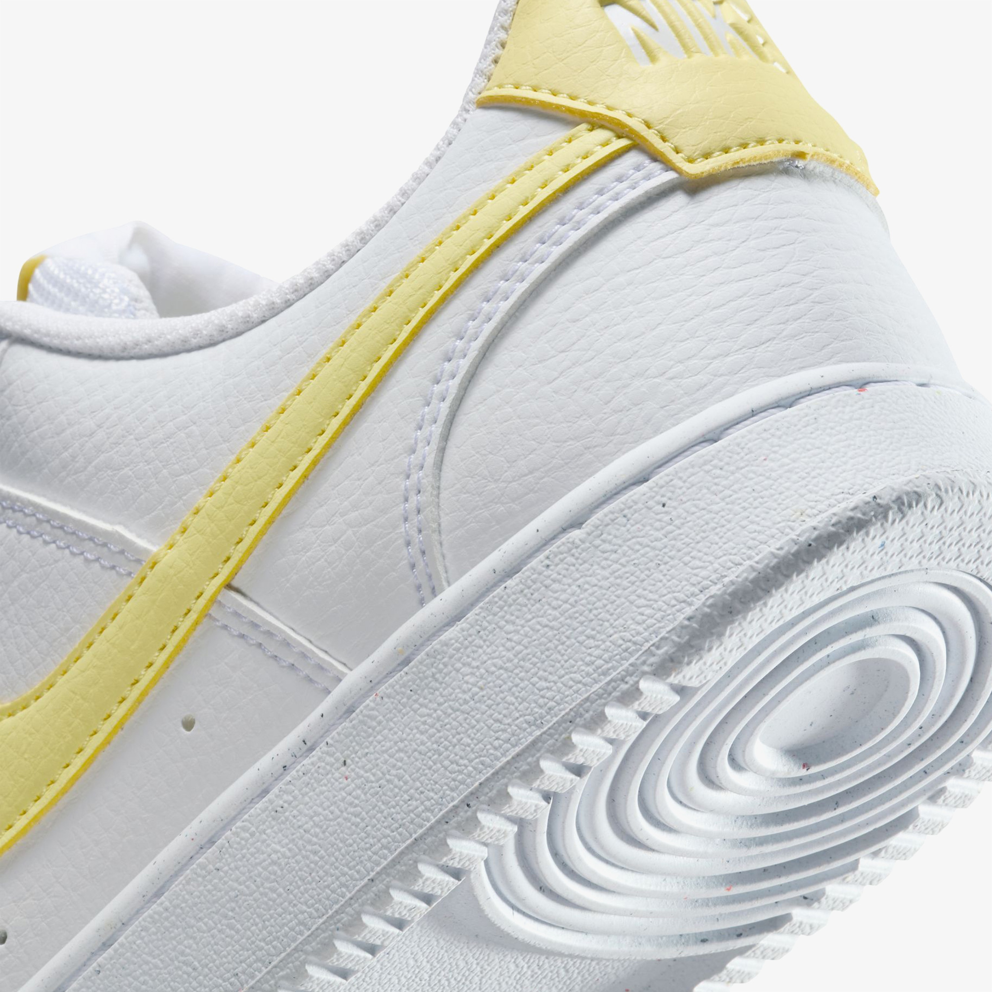 Nike Court Vision Low Next Nature Kadın Sarı Spor Ayakkabı