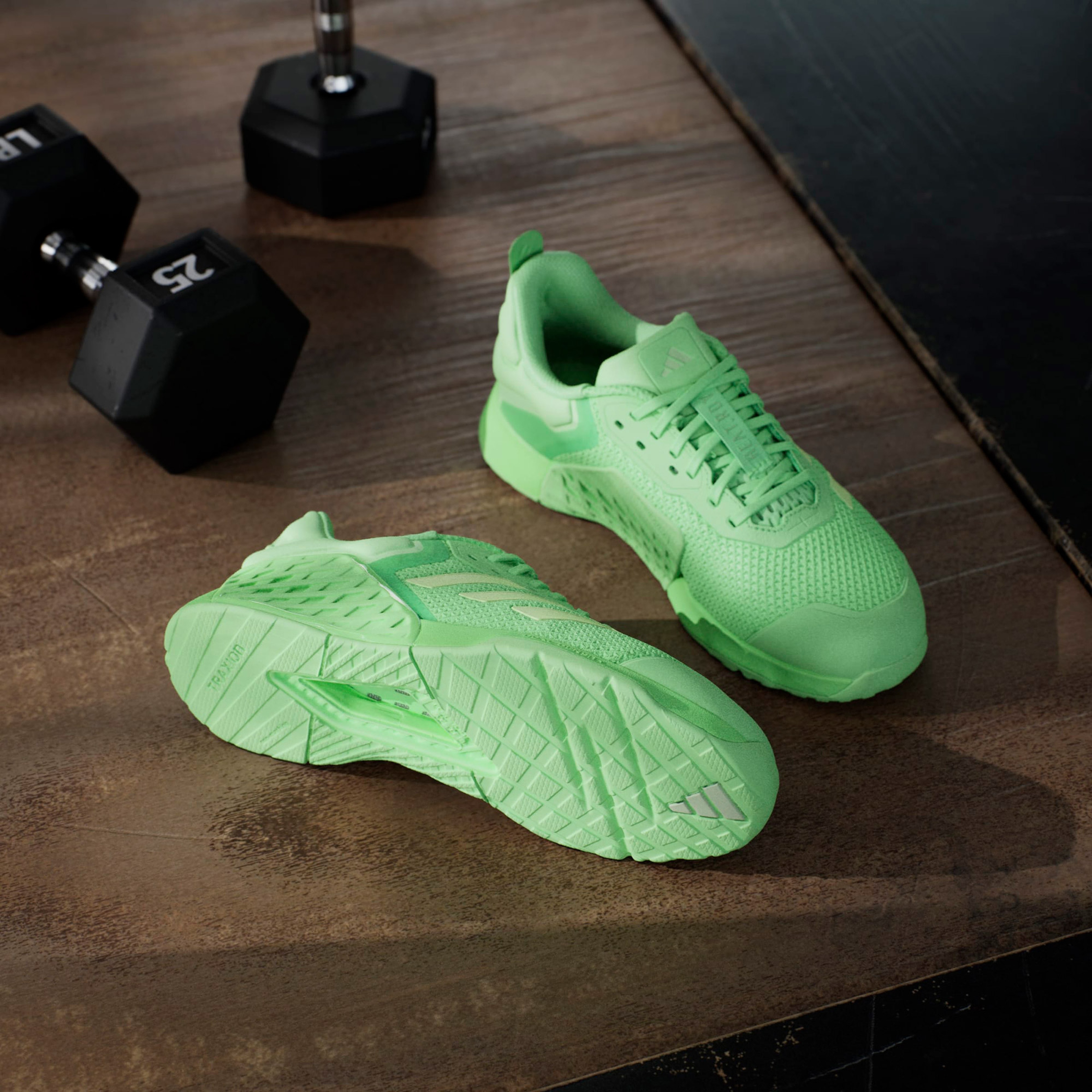 adidas Dropset 3 Kadın Yeşil Antrenman Ayakkabısı