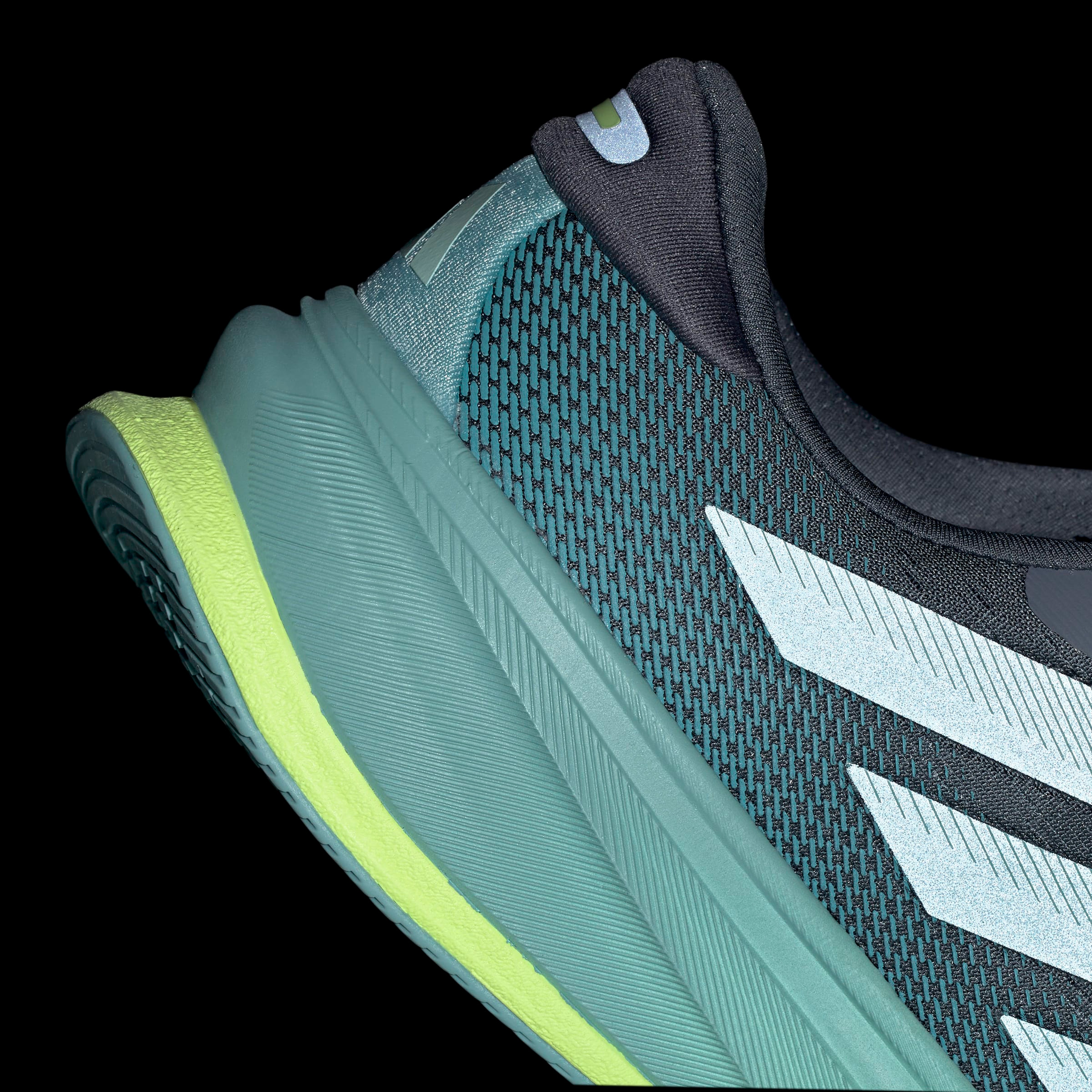adidas Supernova Rise 2 Erkek Siyah Koşu Ayakkabısı