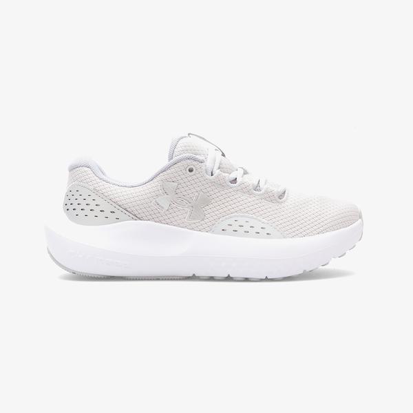 Under Armour Charged Surge 4 Kadın Gri Koşu Ayakkabısı