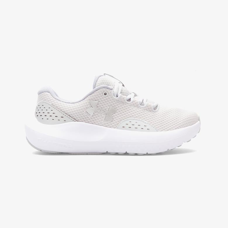 Under Armour Charged Surge 4 Kadın Gri Koşu Ayakkabısı